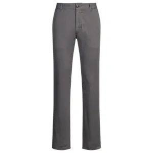 Slim-fit trousers in micro-printed stretch cotton