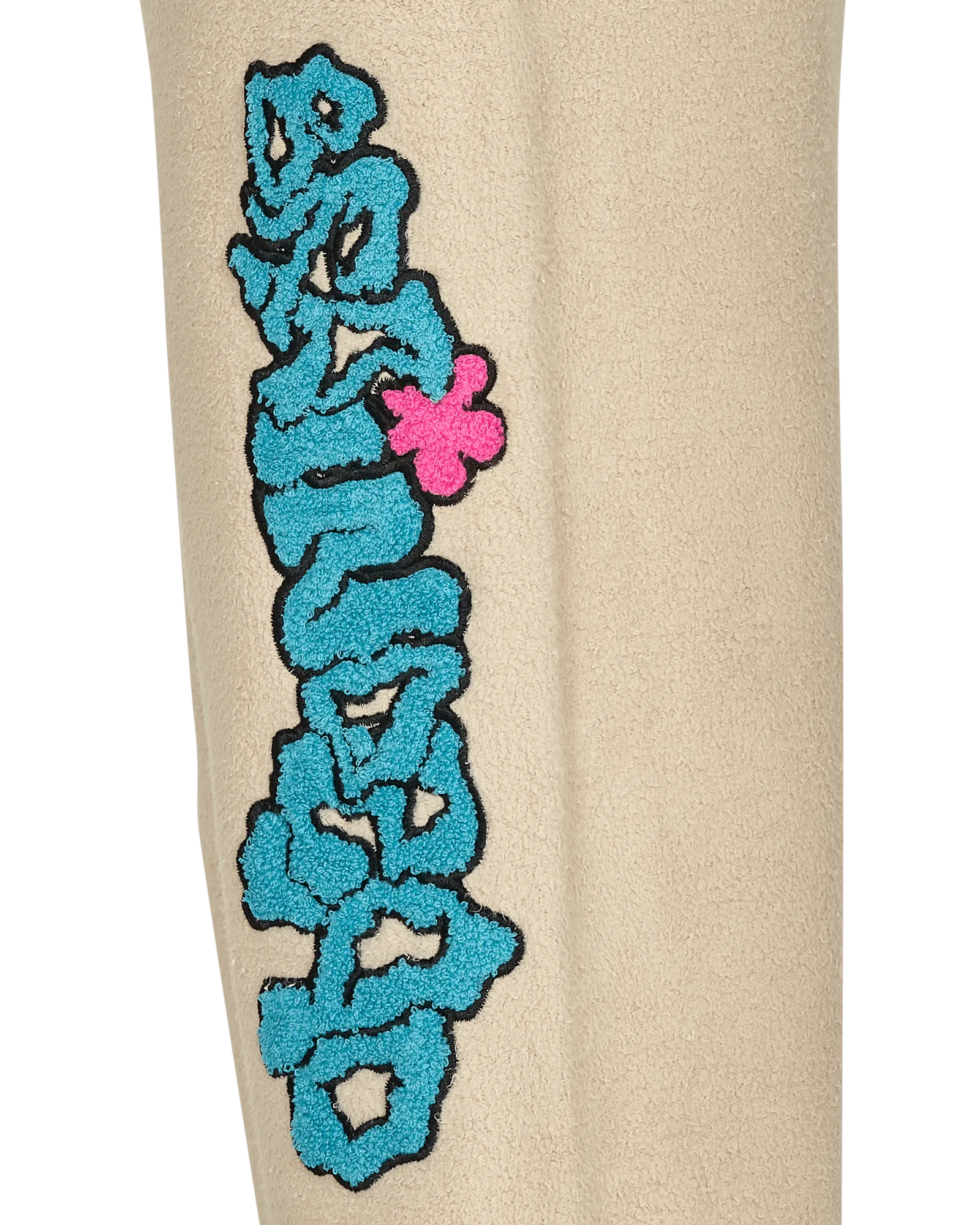 Slime Reverse Fleece Sweatpants Beige
