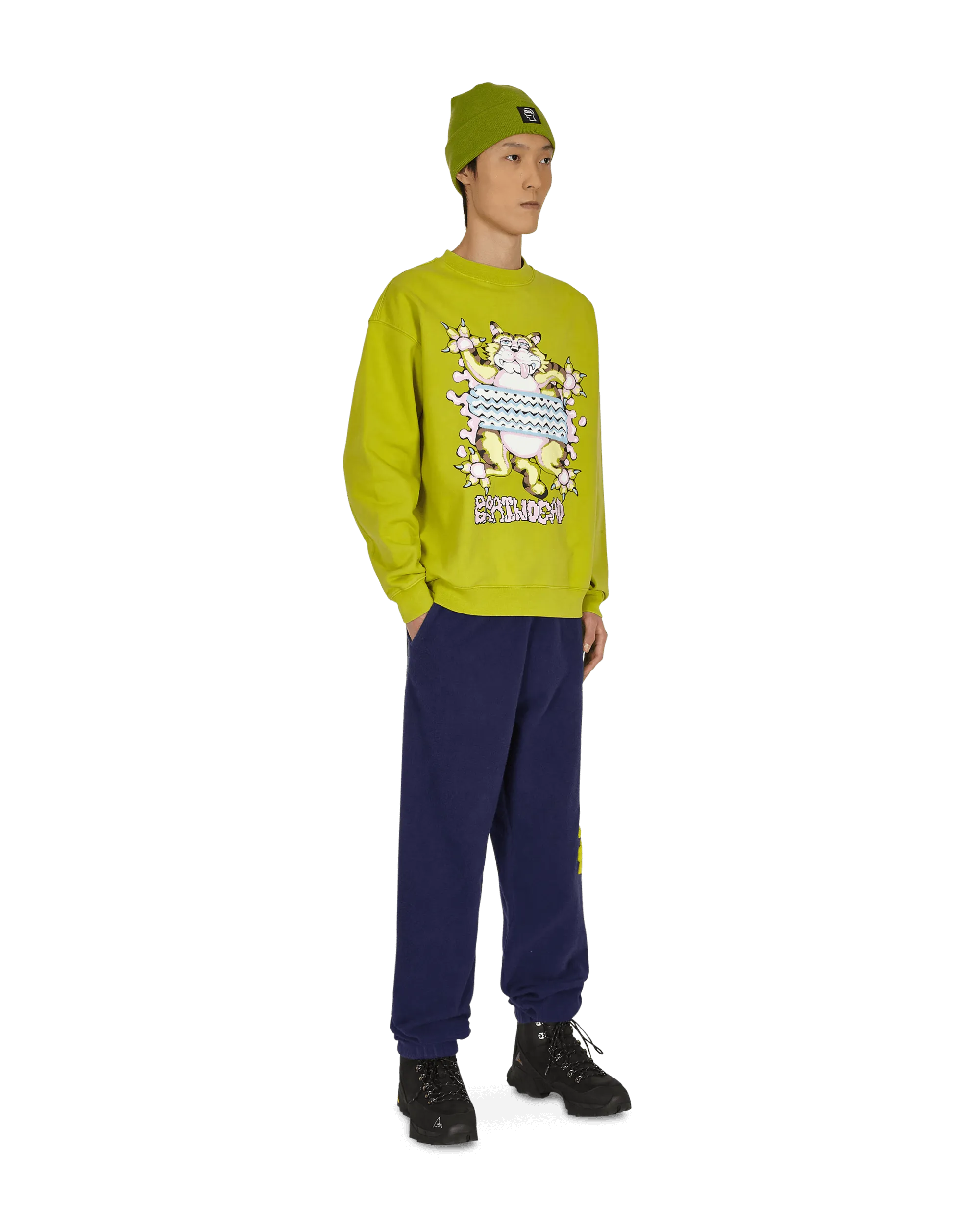 Slime Reverse Fleece Sweatpants Blue