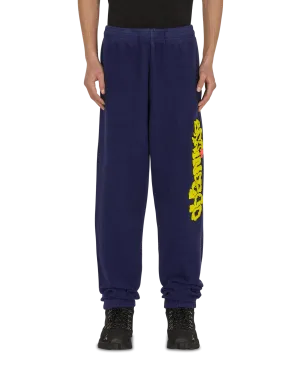 Slime Reverse Fleece Sweatpants Blue