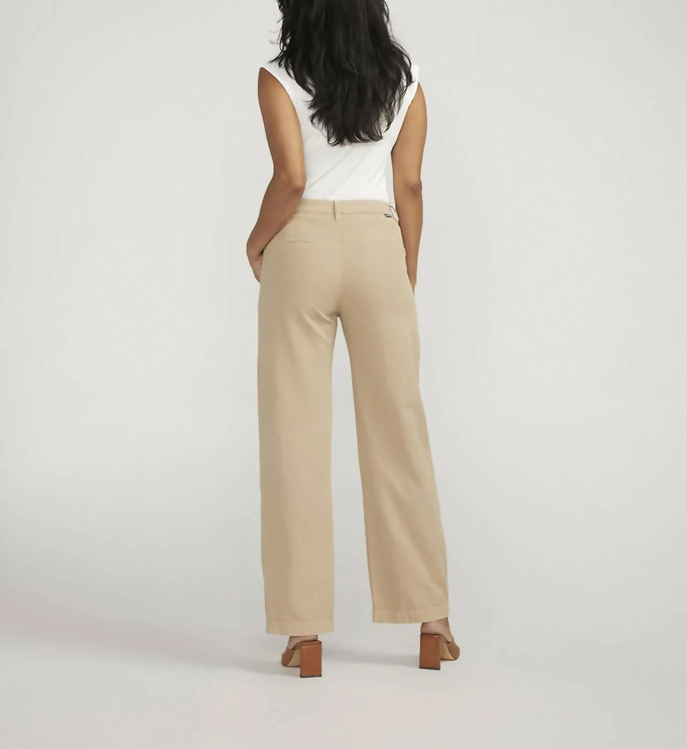 Slimming Trouser In Humus
