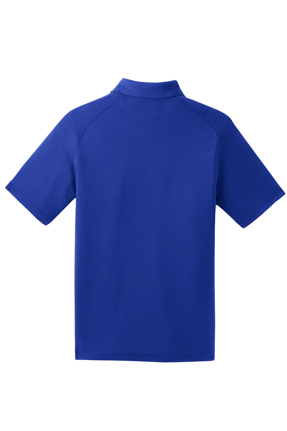 Sport-Tek Mens Dry Zone Moisture Wicking Short Sleeve Polo Shirt - True Royal Blue