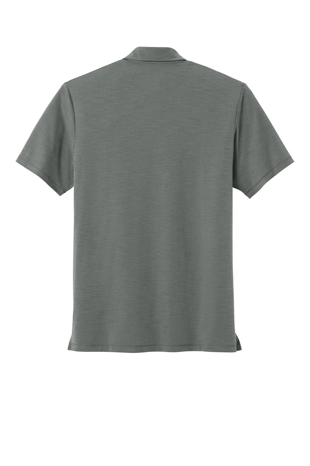 Sport-Tek Mens Versa Moisture Wicking Short Sleeve Polo Shirt - Shadow Grey