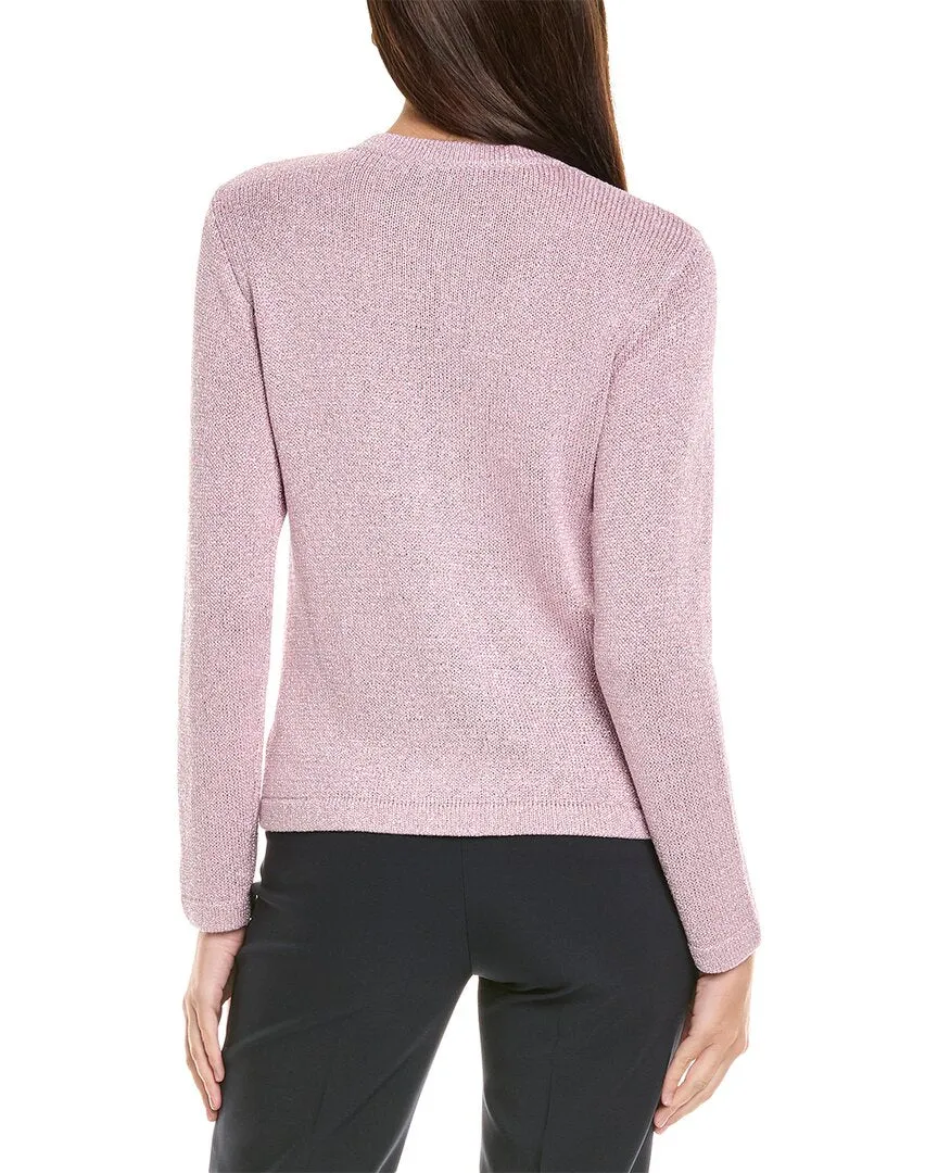 St. John Sparkle Crochet Cardigan