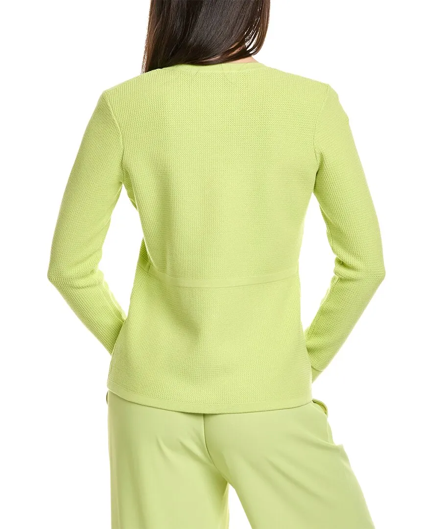 St. John Stretch Pique Knit Jacket