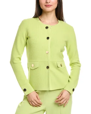 St. John Stretch Pique Knit Jacket