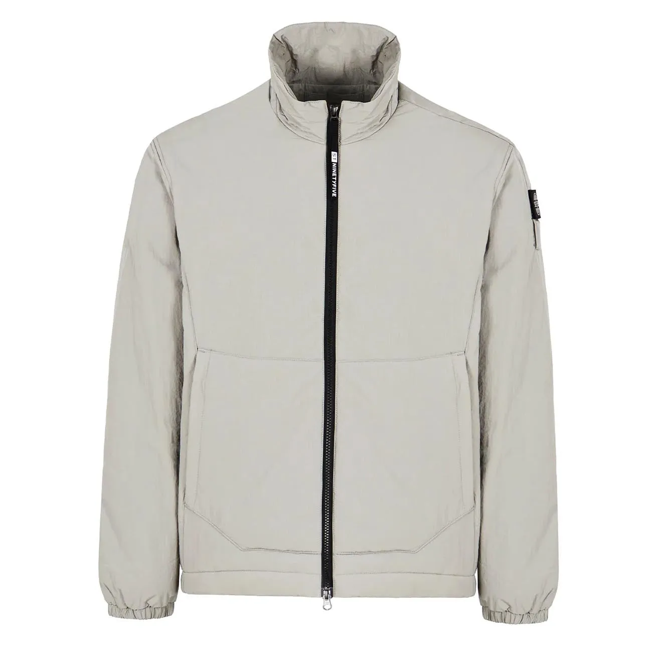 ST95 Lightweight Padded Overshirt Light Grey