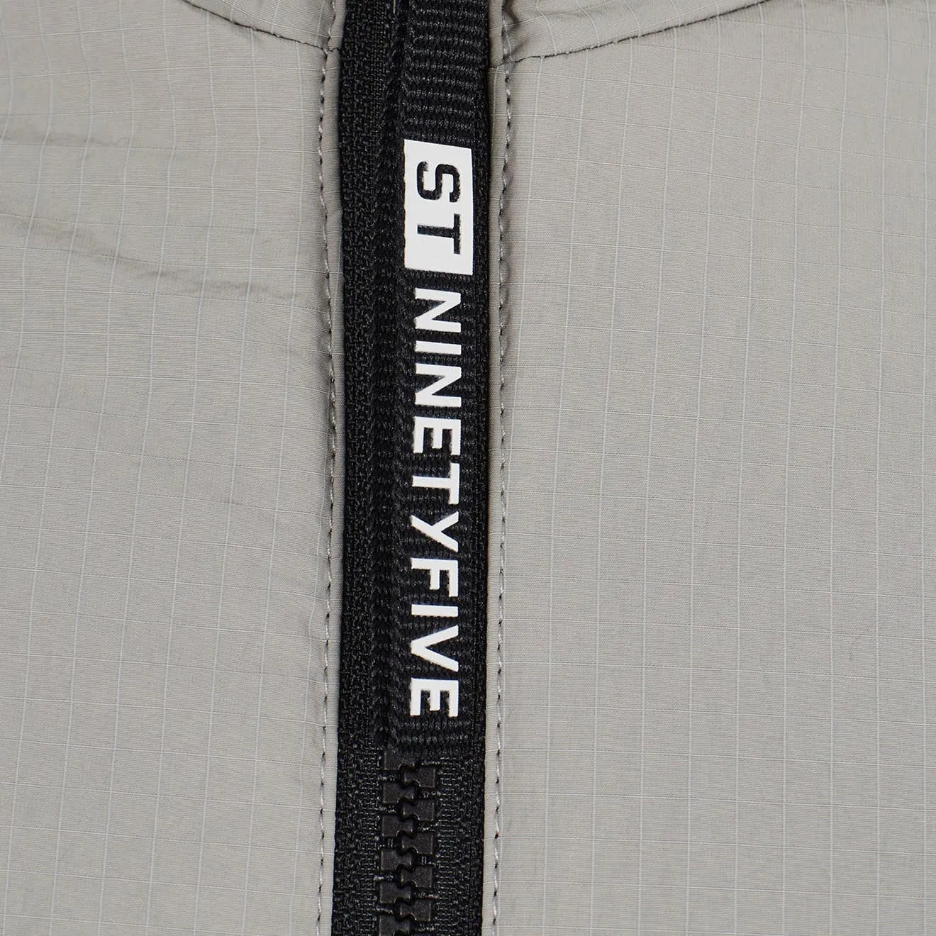 ST95 Lightweight Padded Overshirt Light Grey