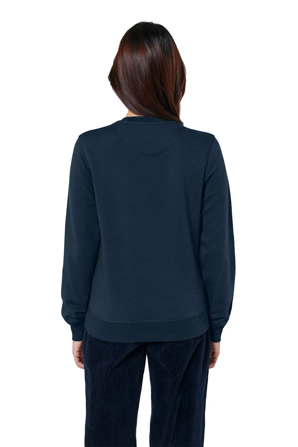 Stanley/Stella Mens Roller Crewneck Sweatshirt - French Navy Blue