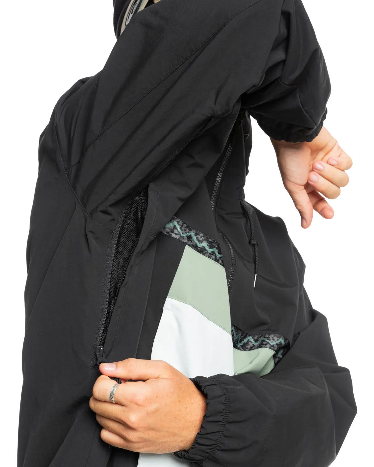 Steeze Technical Jacket in True Black