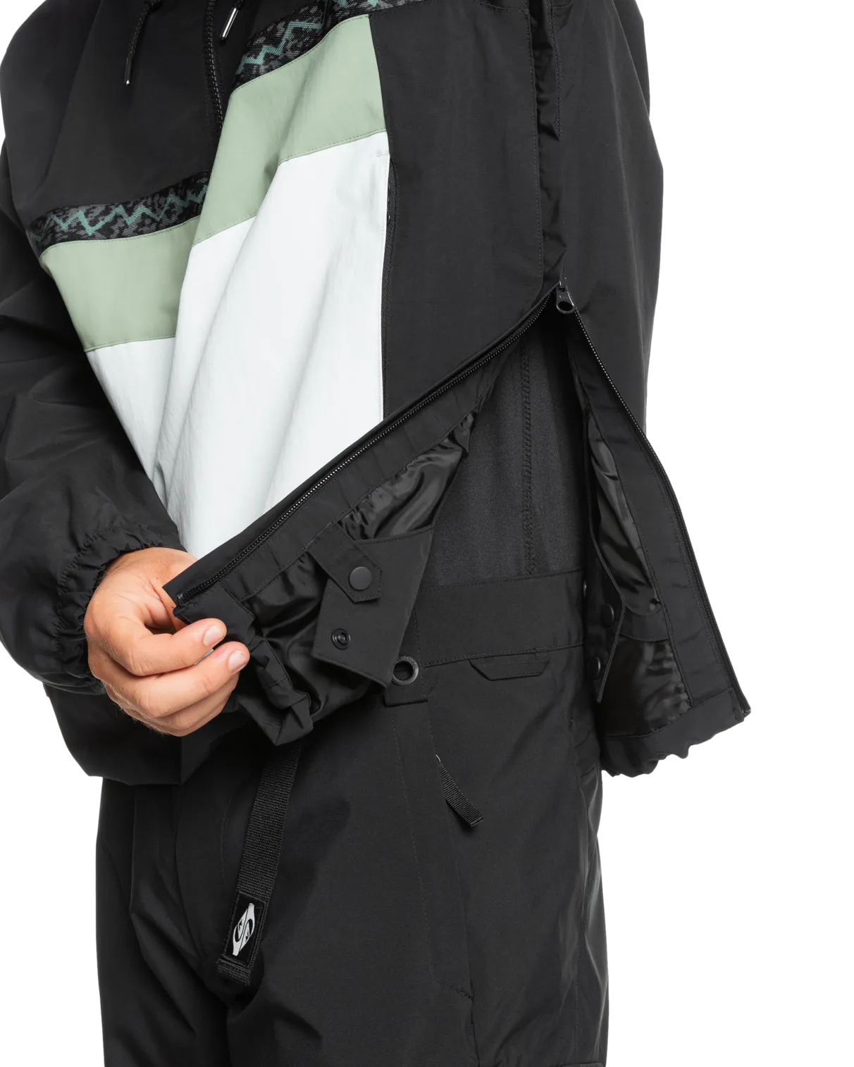 Steeze Technical Jacket in True Black