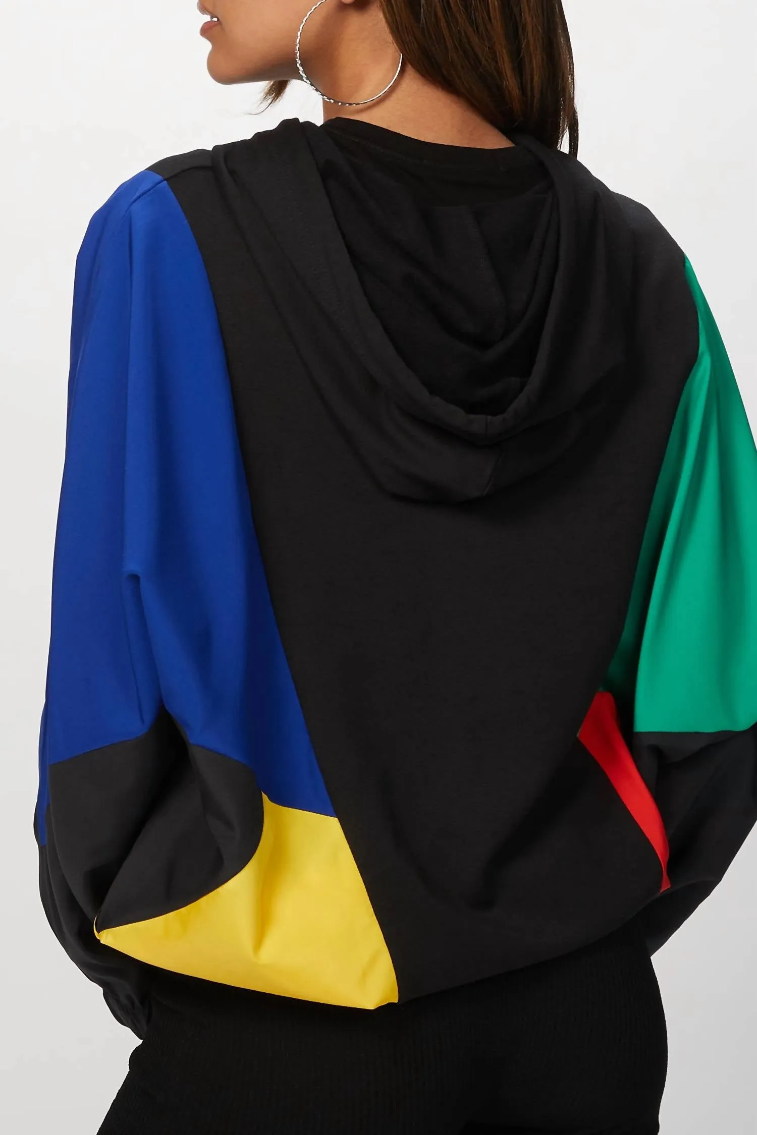 Stella Popover Pullover In Primary Colorblock