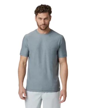 Strato Tech T-Shirt in Dusty Blue Heather