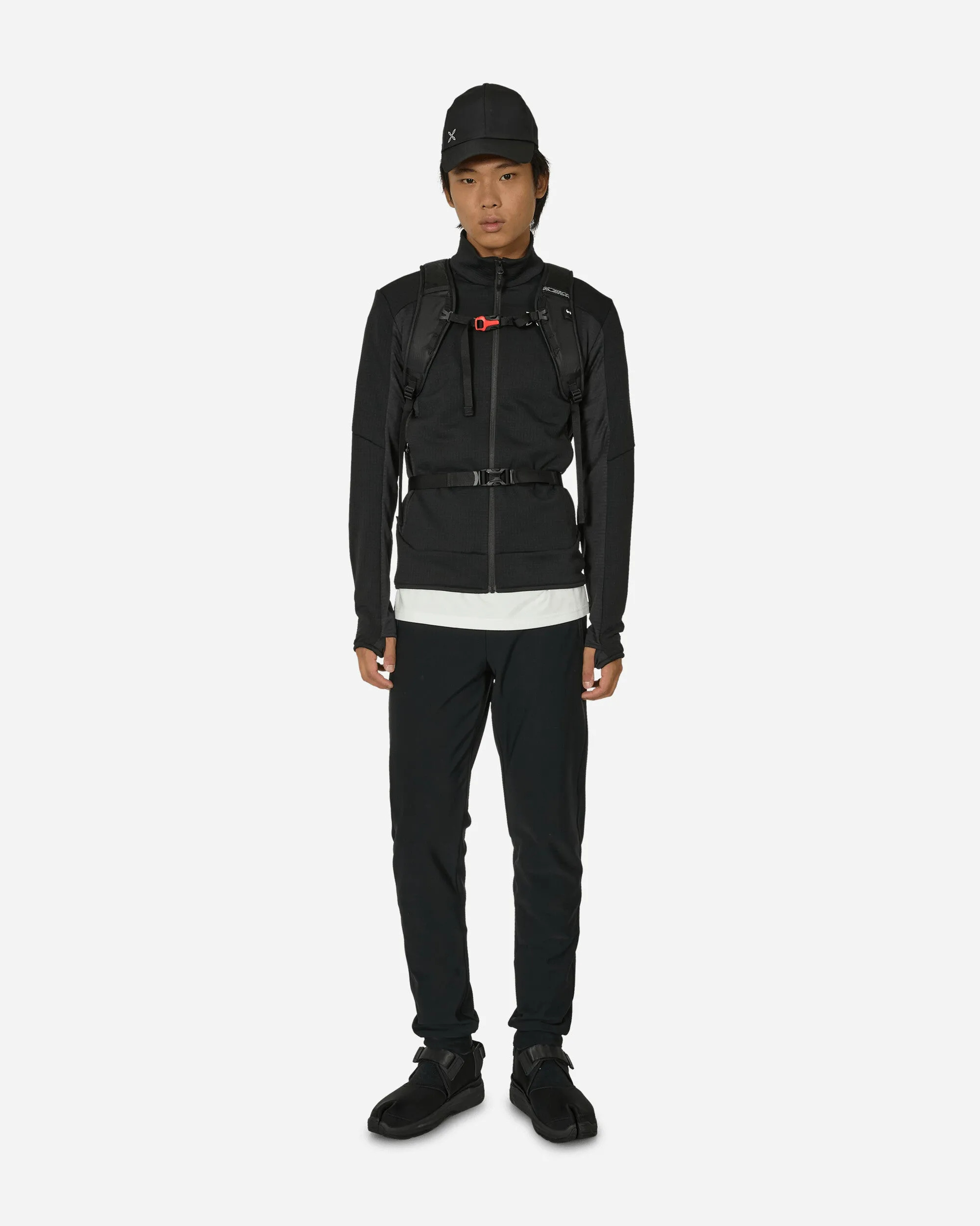 Stretch Color Fleece Jacket Black