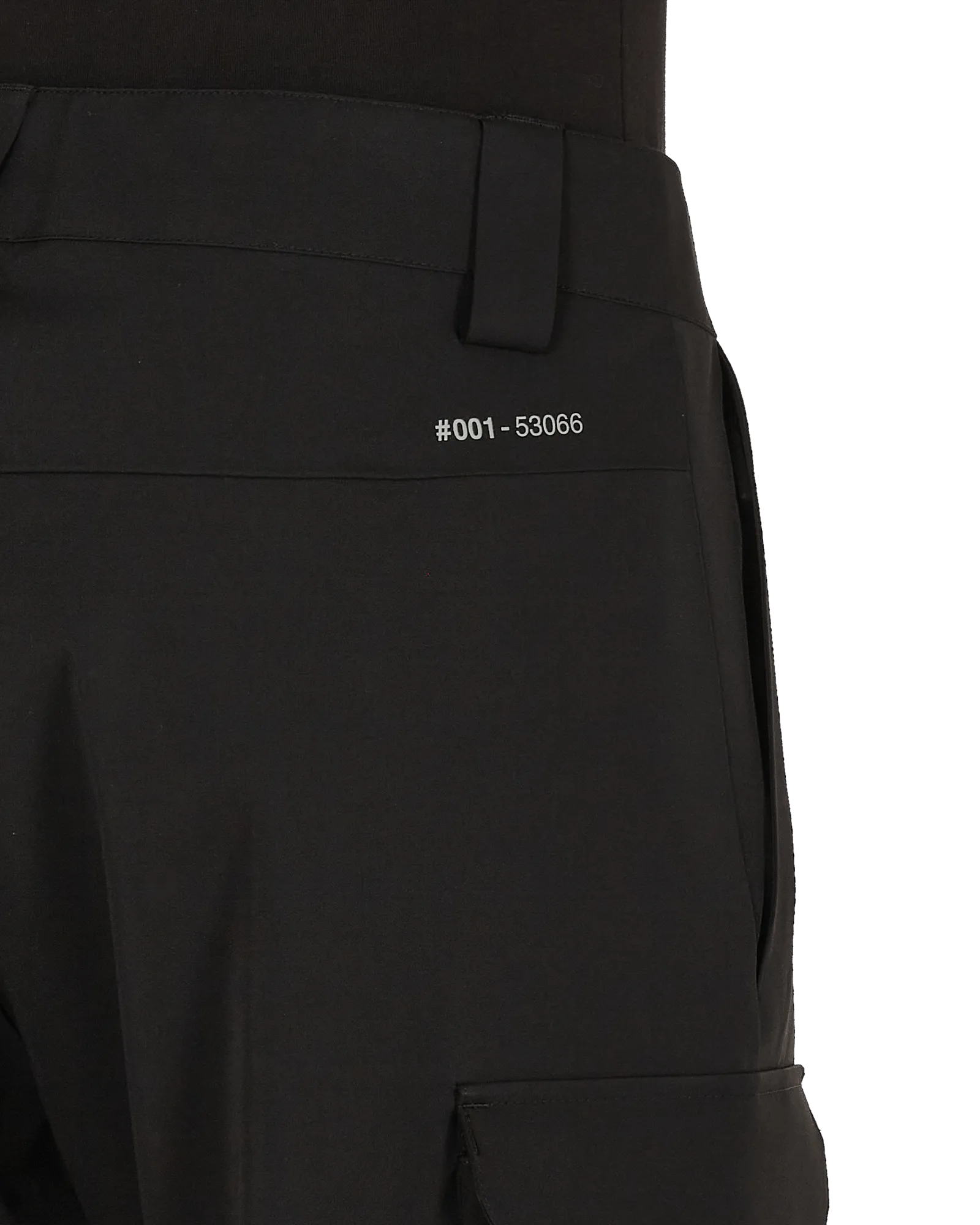 Stretch Nylon Trousers Black
