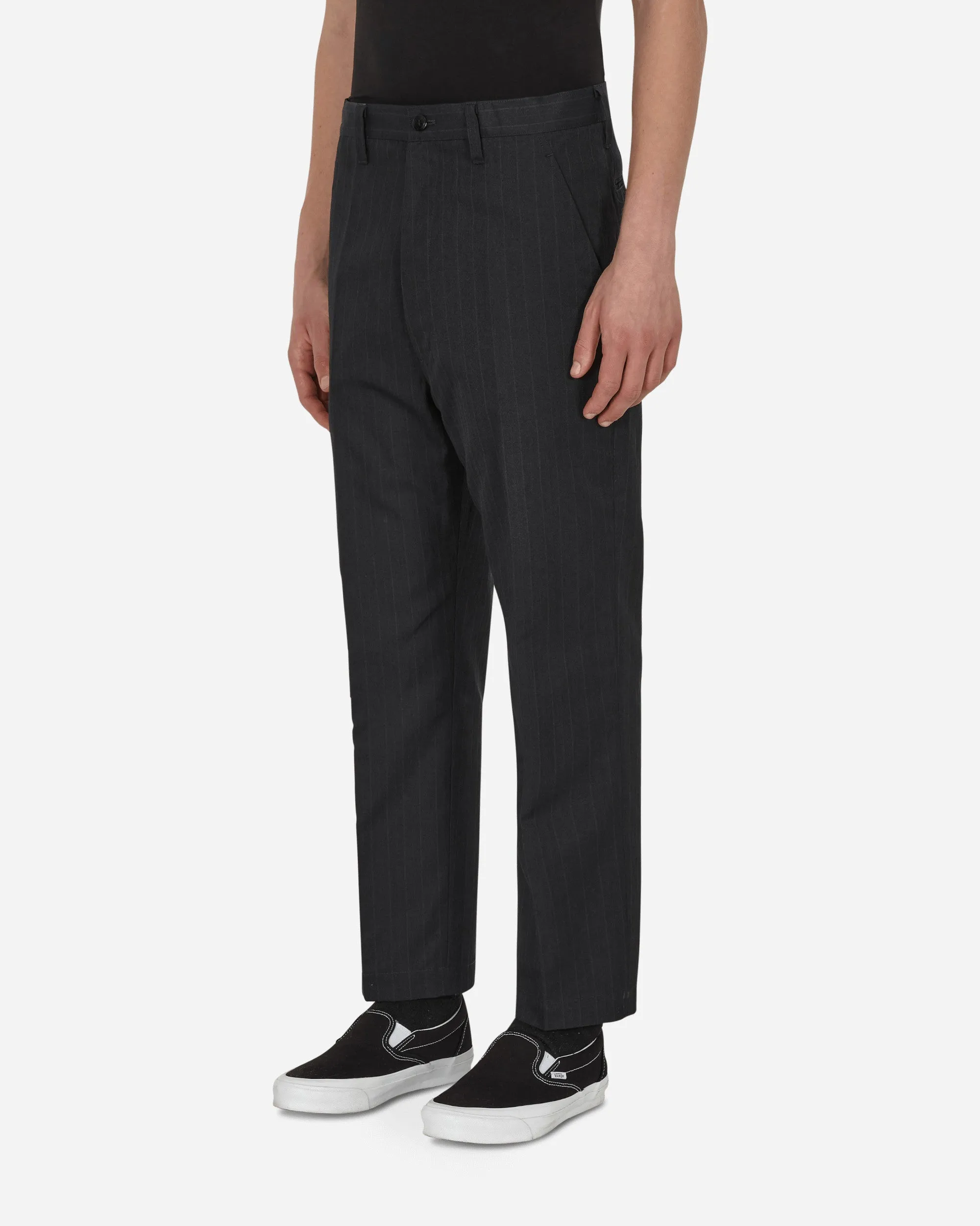 Stripe Trousers Blue