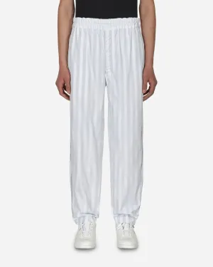 Stripe Trousers White