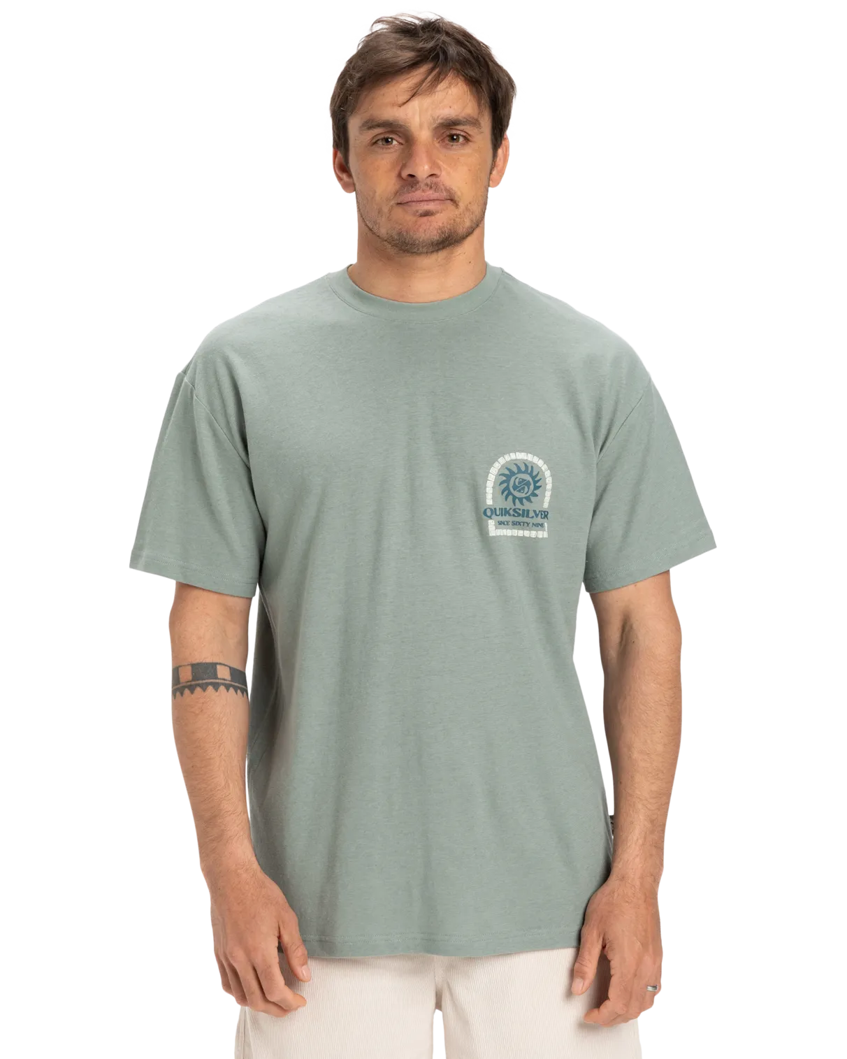 Sun Power T-Shirt in Chinois Green