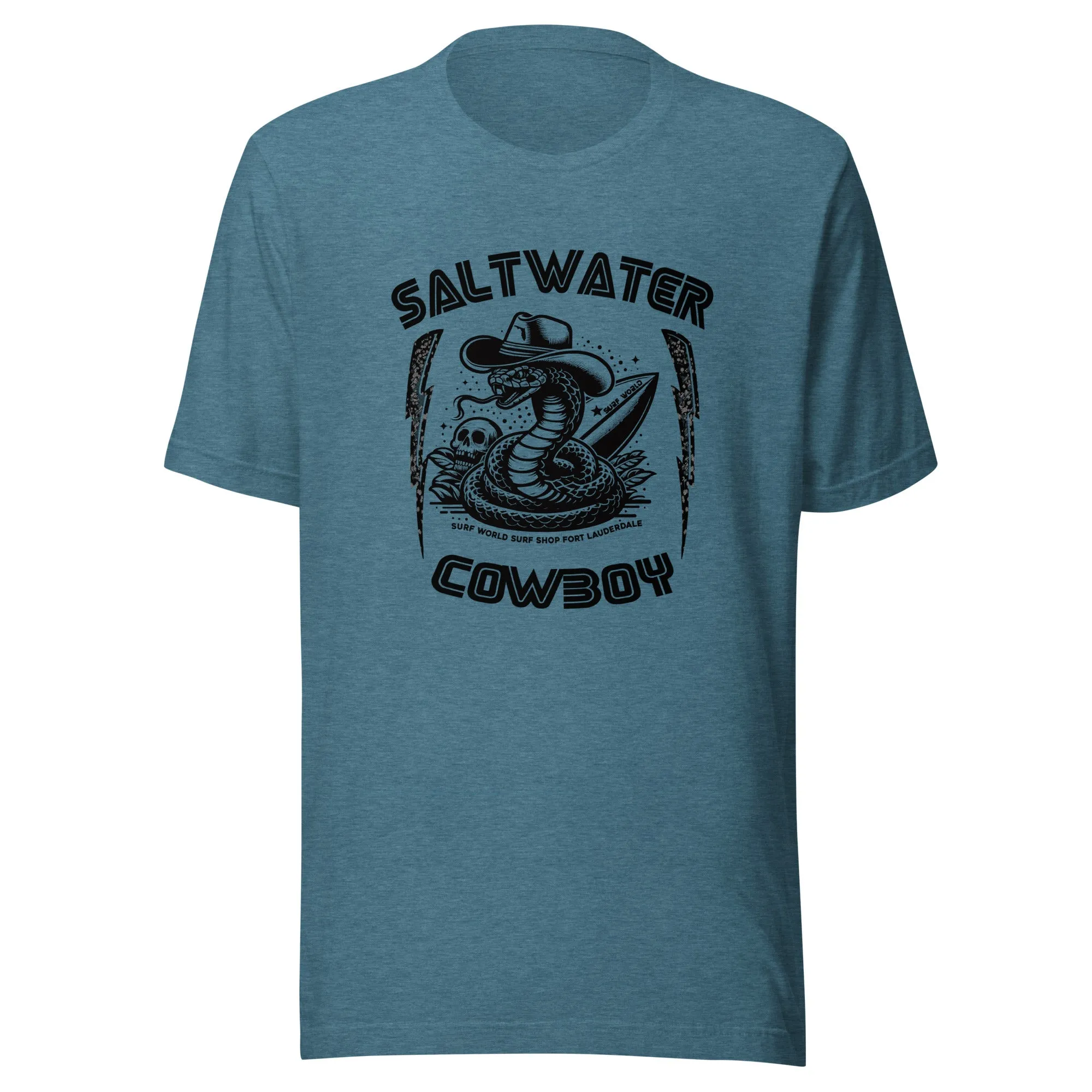 Surf World Salt Water Cowboy Tee Shirt