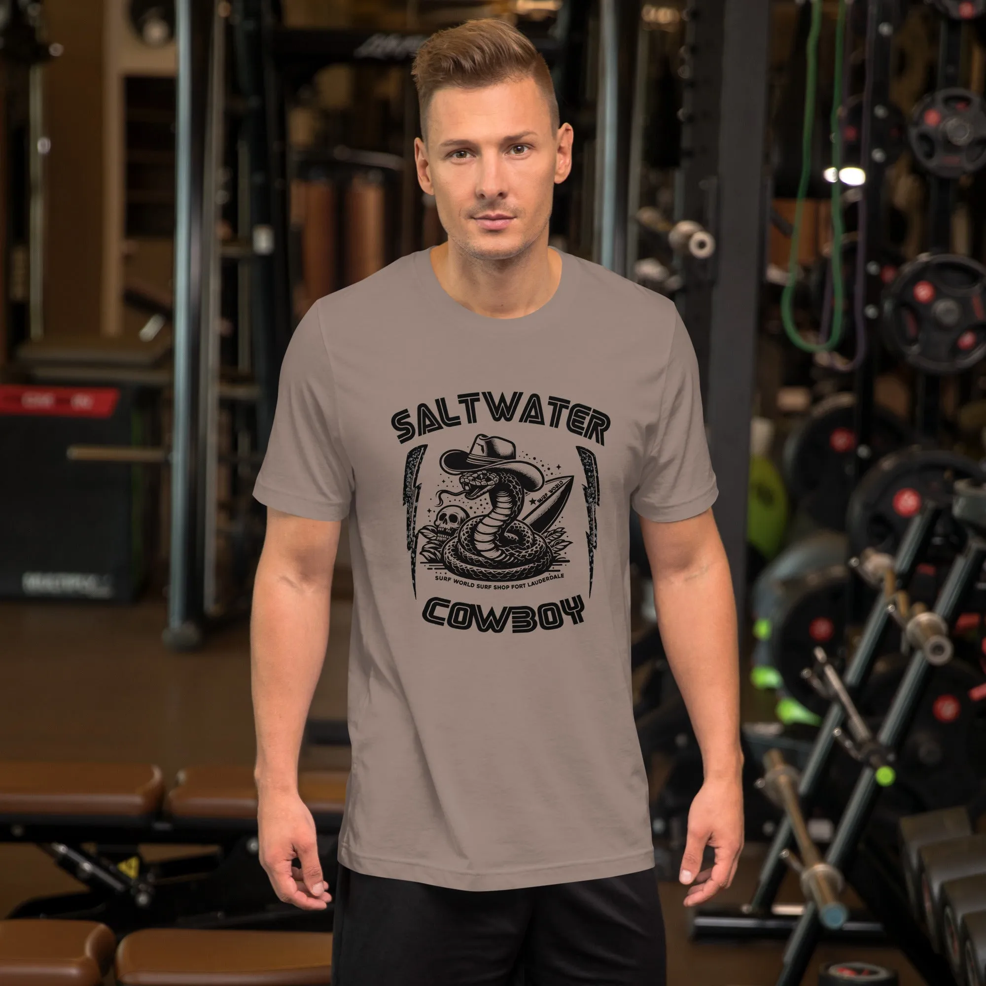 Surf World Salt Water Cowboy Tee Shirt