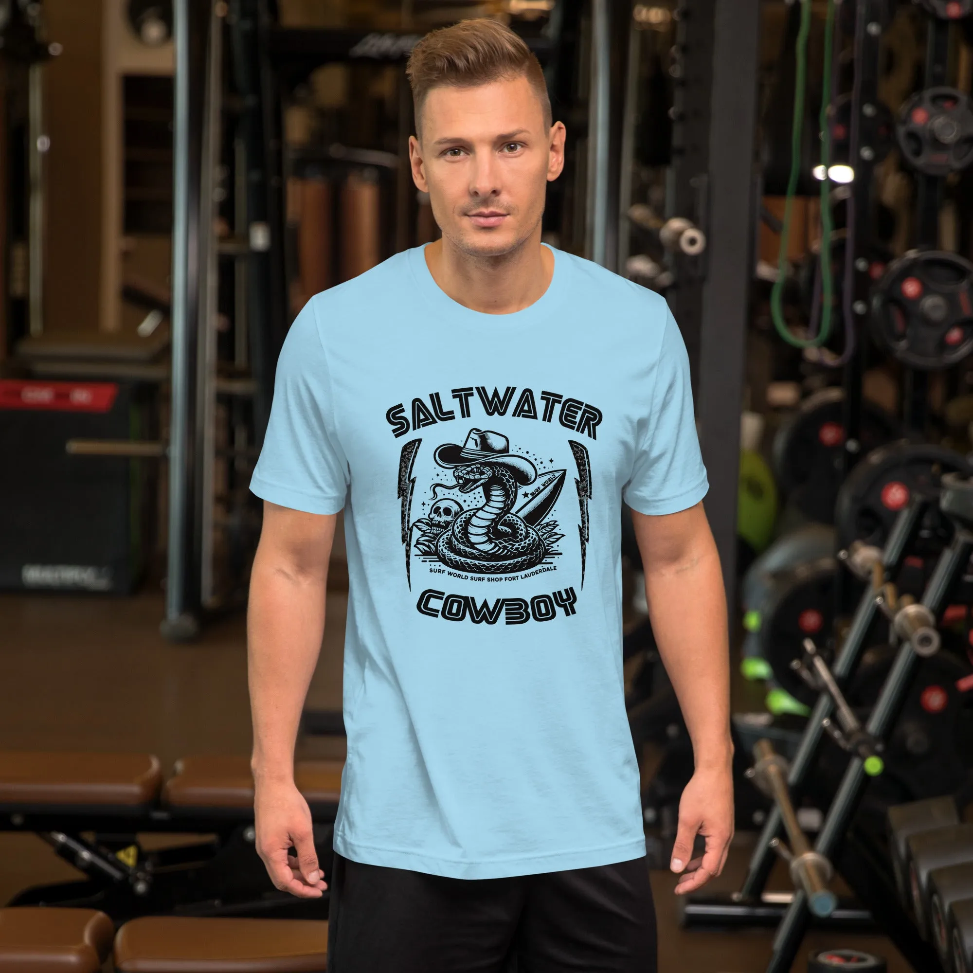 Surf World Salt Water Cowboy Tee Shirt