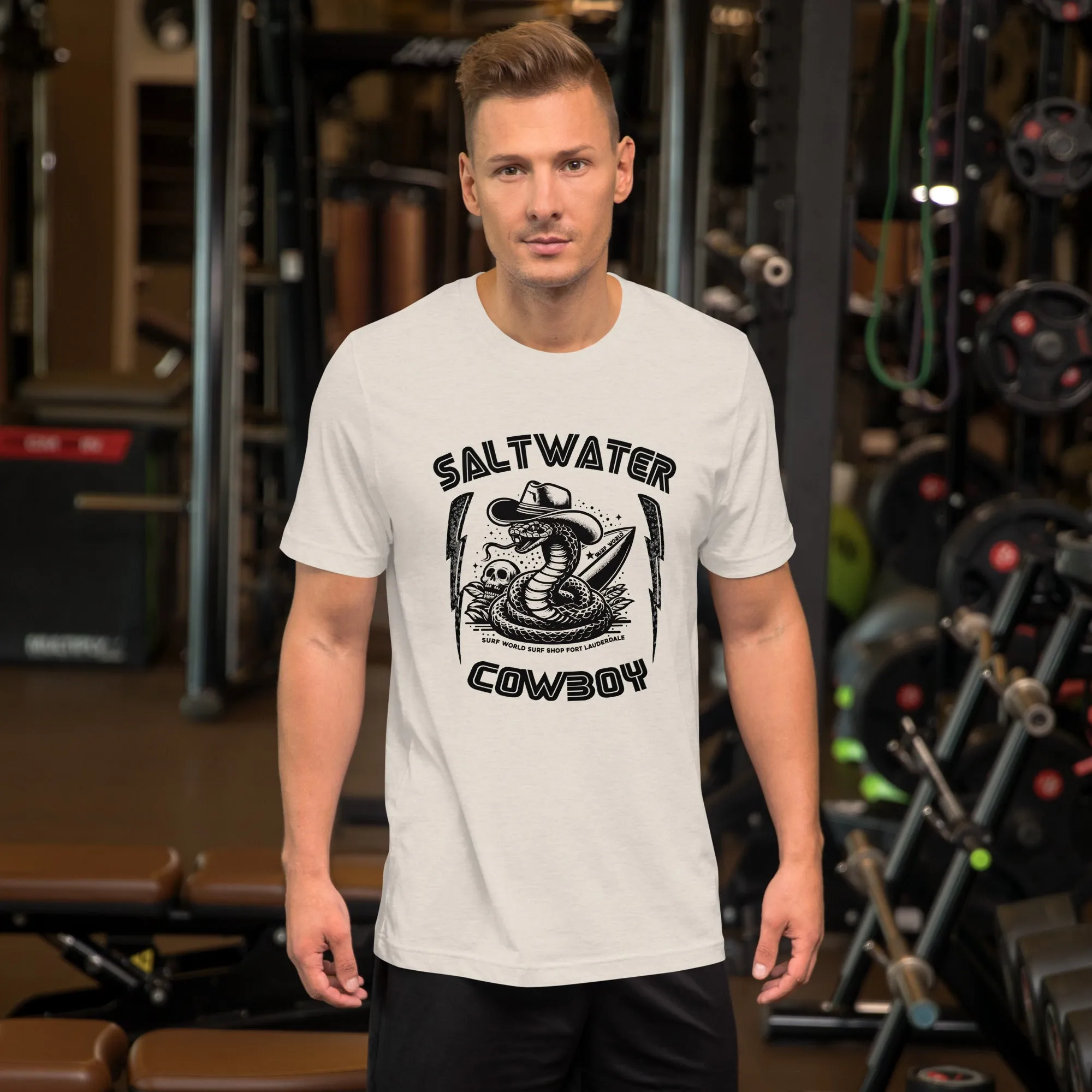Surf World Salt Water Cowboy Tee Shirt