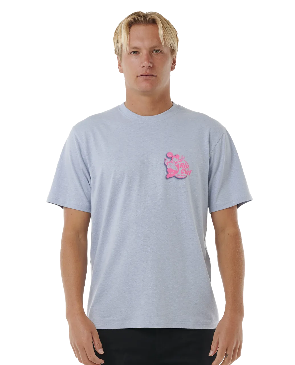 Surfer Dude T-Shirt in Spray Blue