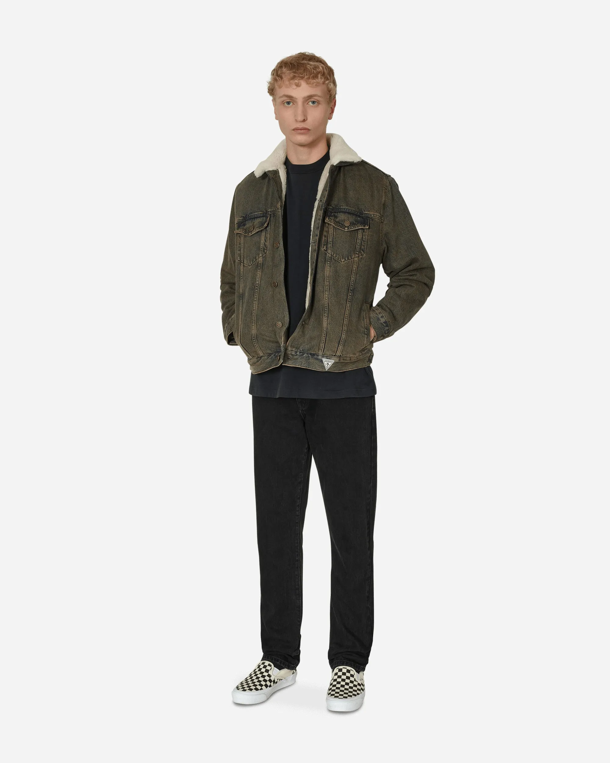 Tinted Sherpa Jacket Brown