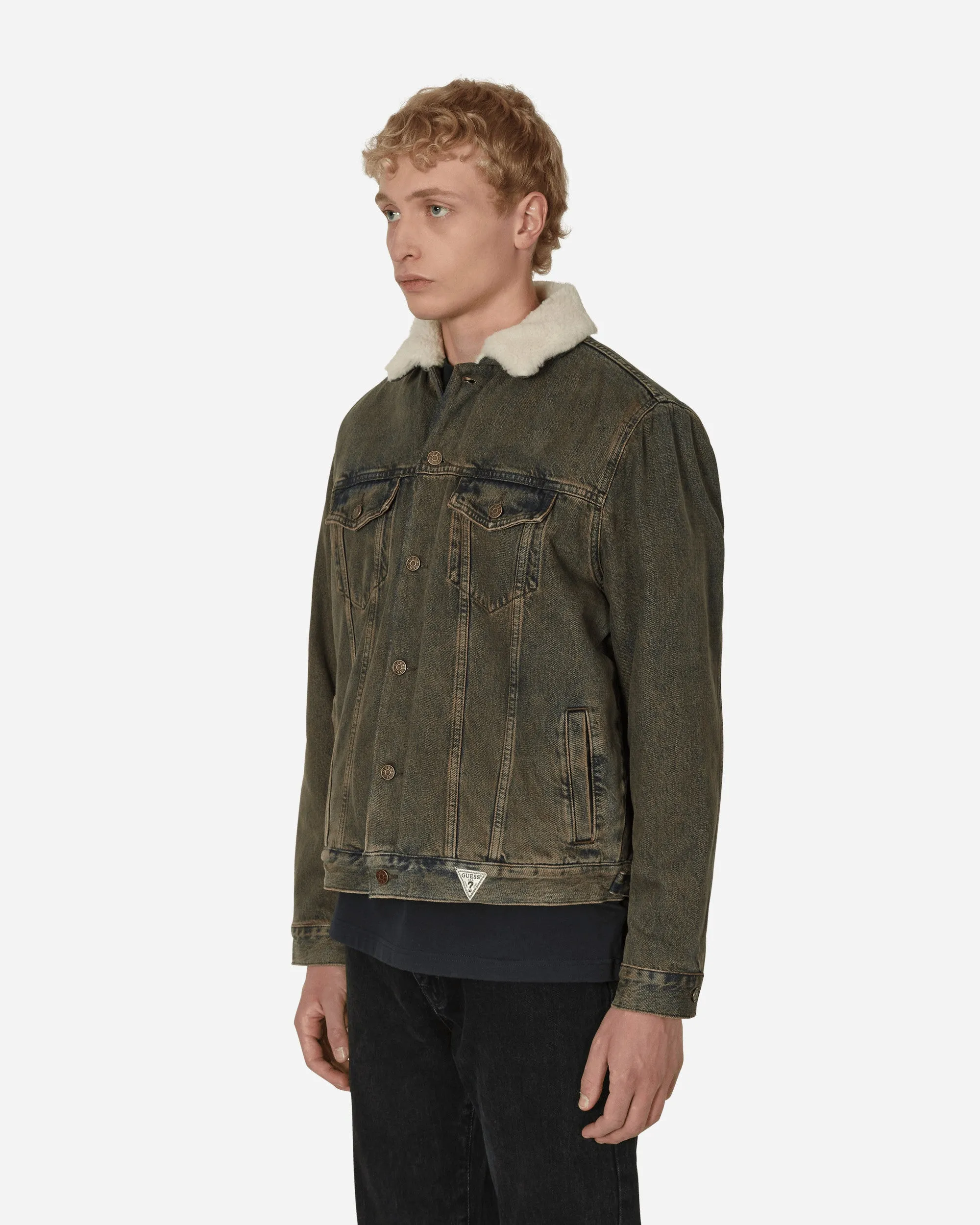 Tinted Sherpa Jacket Brown