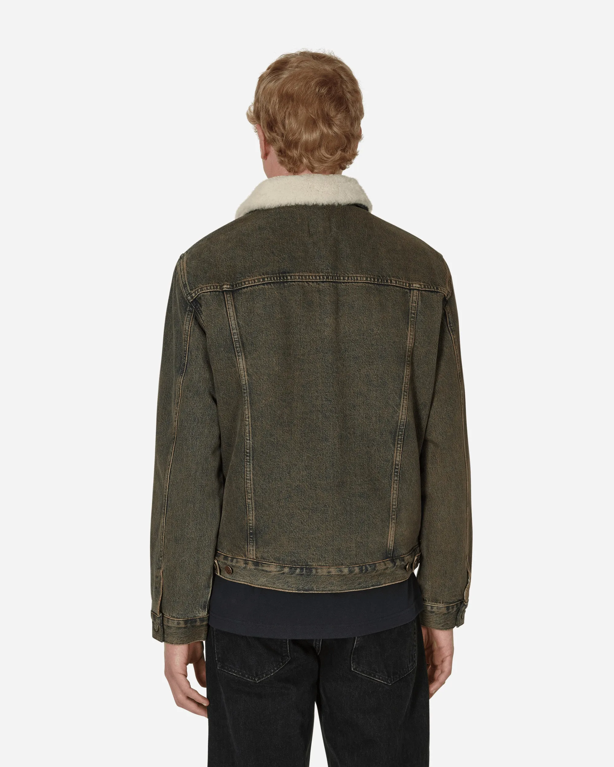 Tinted Sherpa Jacket Brown