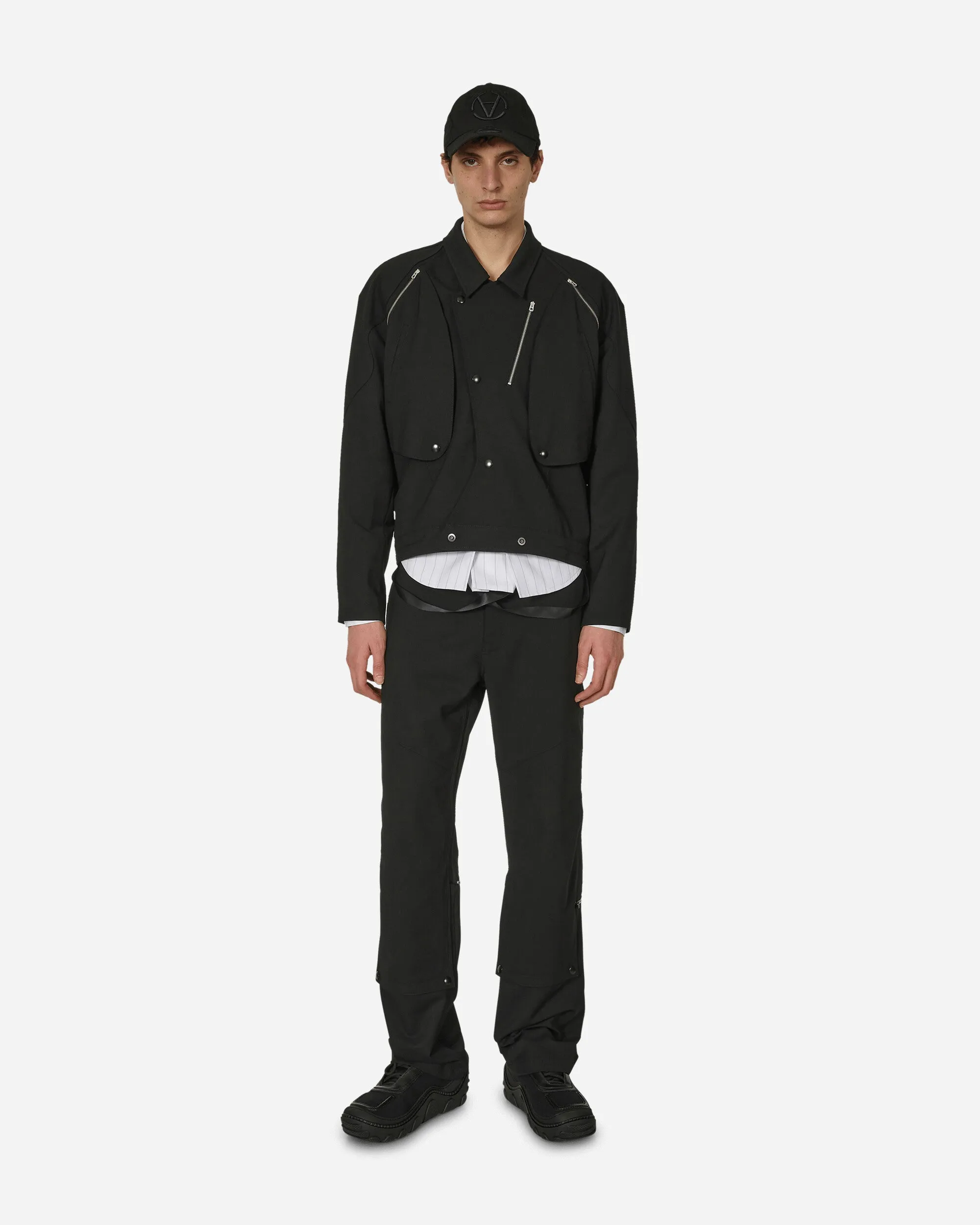 Tonino Utility Trousers Night Black
