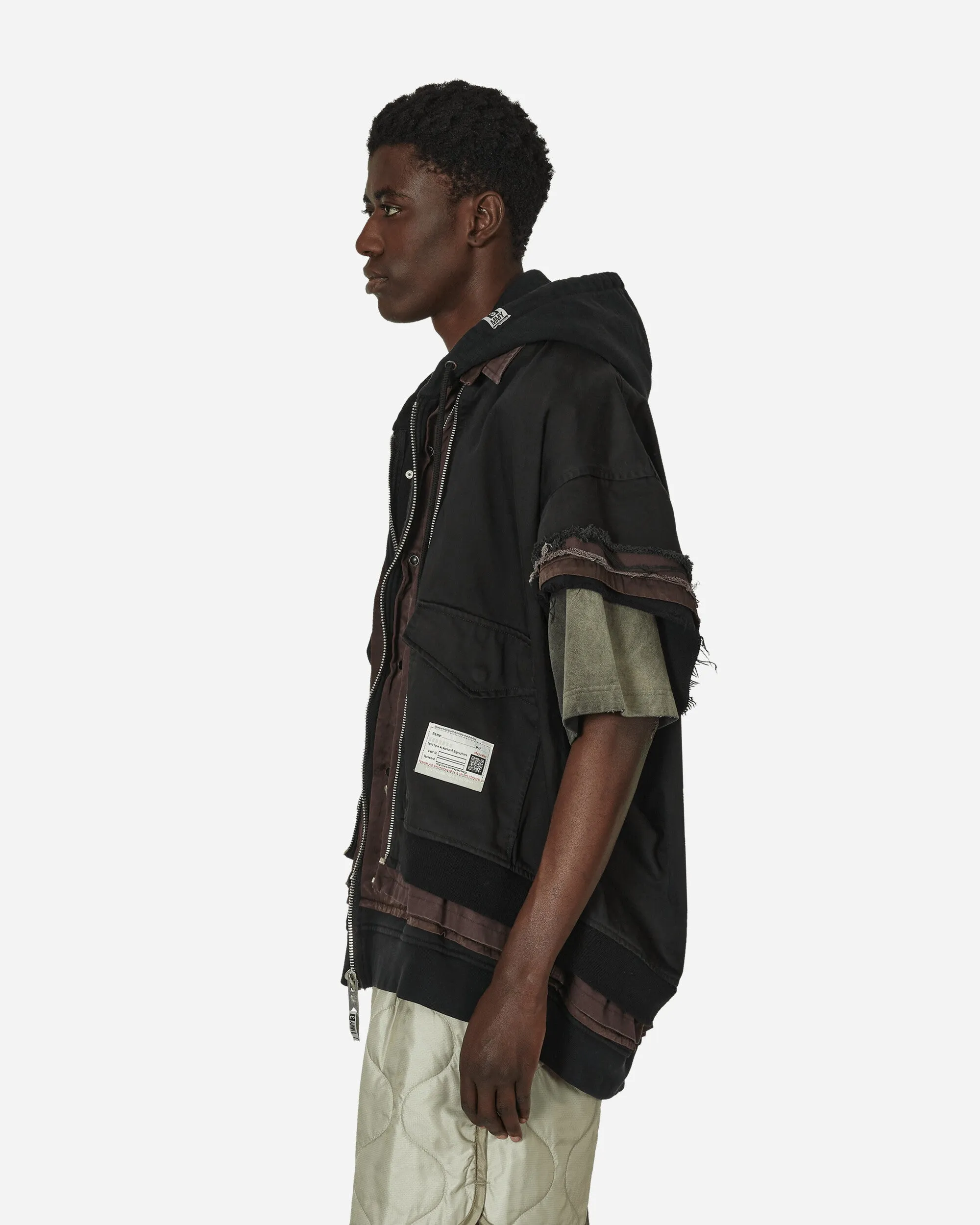Triple Layered Vest Black
