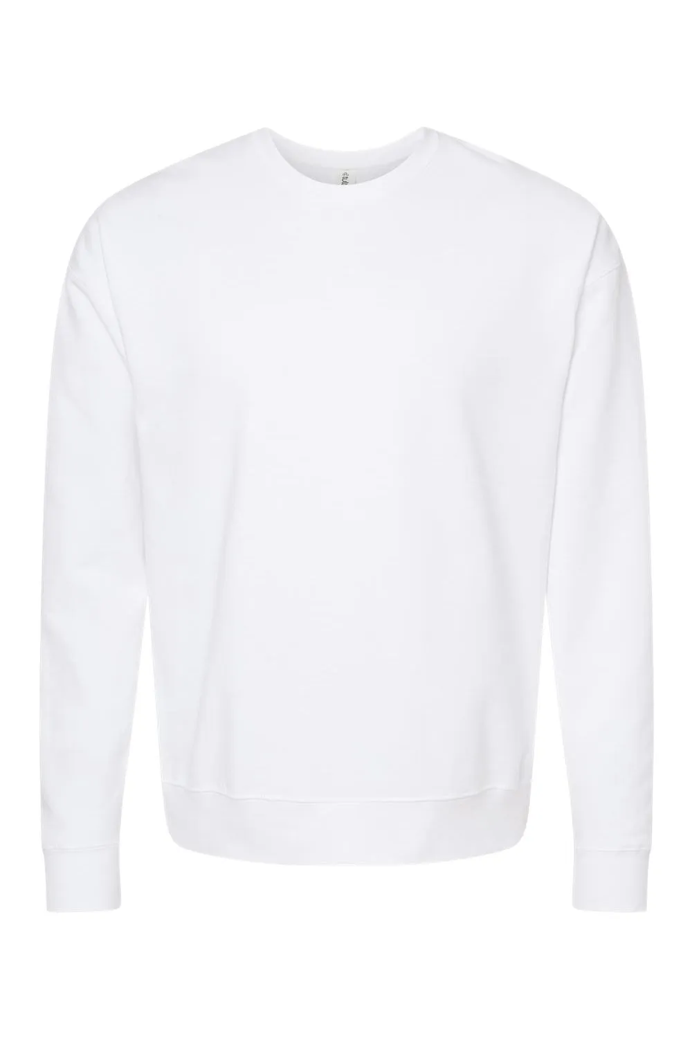 Tultex Mens Fleece Crewneck Sweatshirt - White