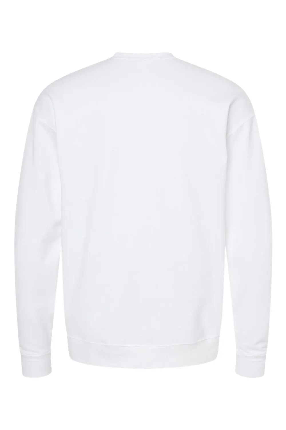 Tultex Mens Fleece Crewneck Sweatshirt - White