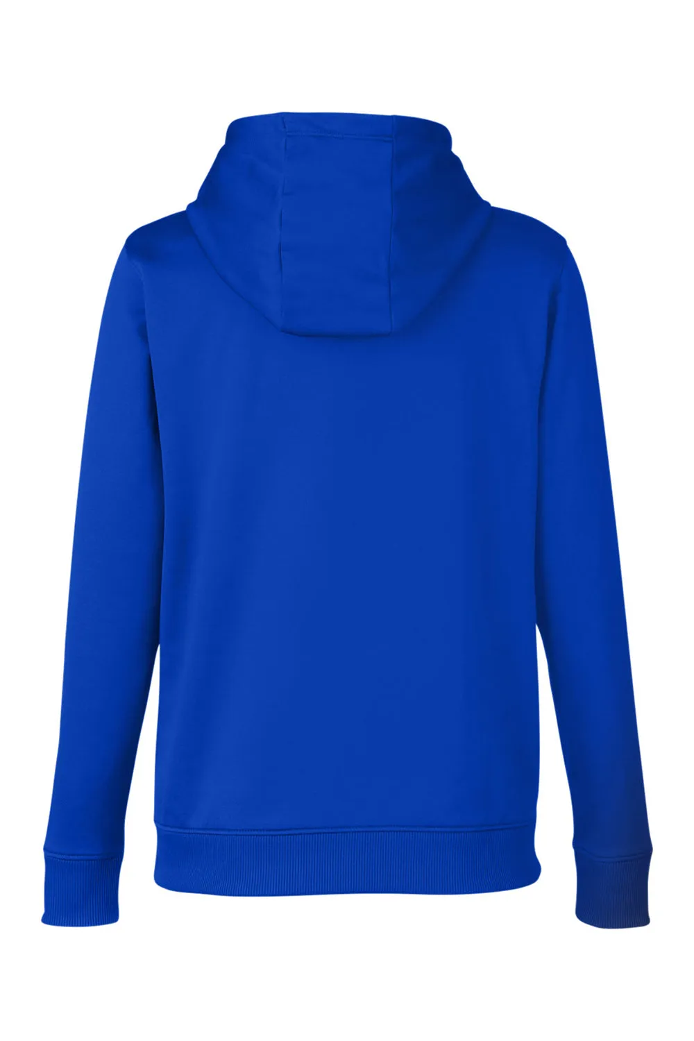 Under Armour Womens Storm Armourfleece Water Resistant Hooded Sweatshirt Hoodie w/ Pouch Pocket - Royal Blue