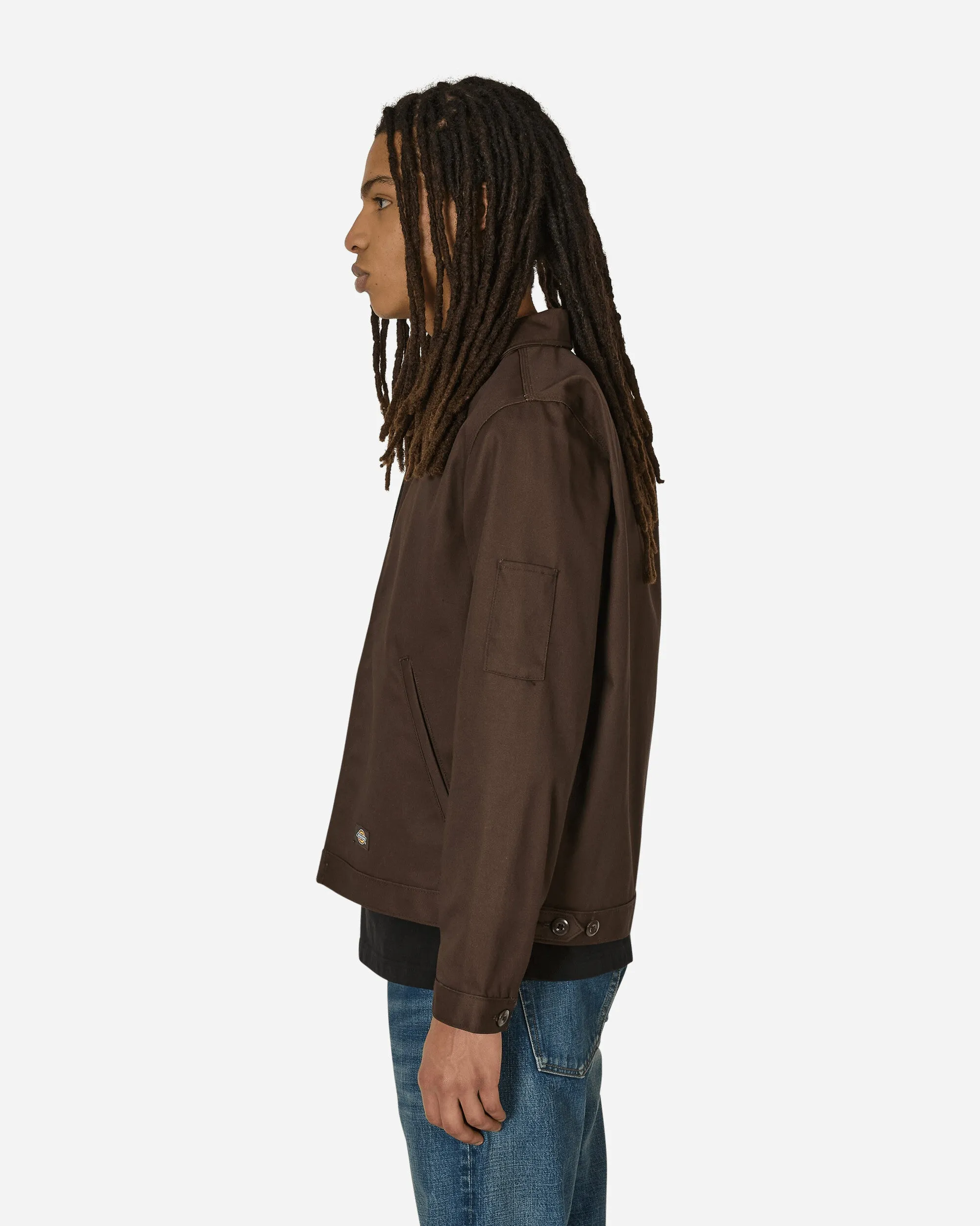 Unlined Eisenhower Jacket Dark Brown