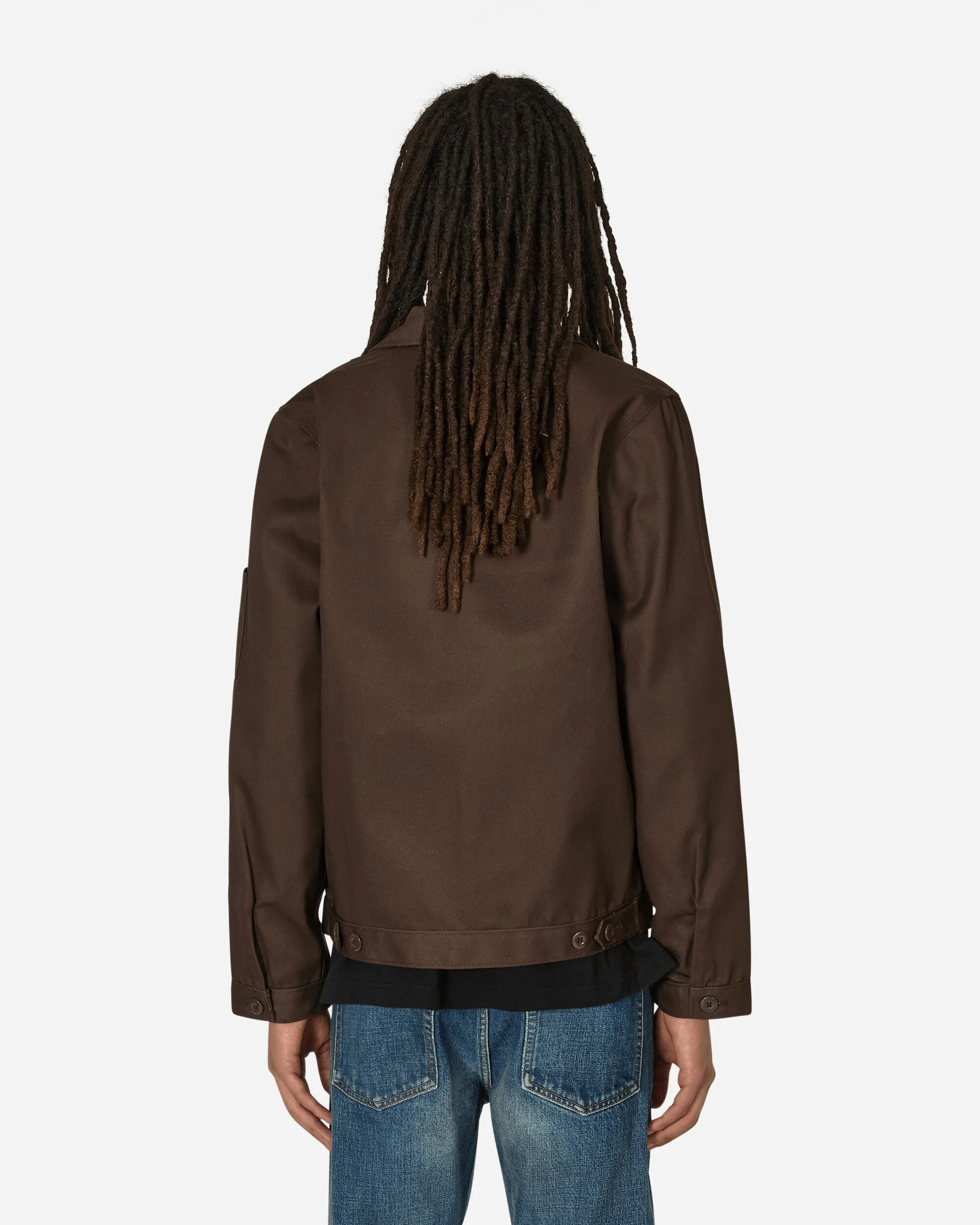 Unlined Eisenhower Jacket Dark Brown
