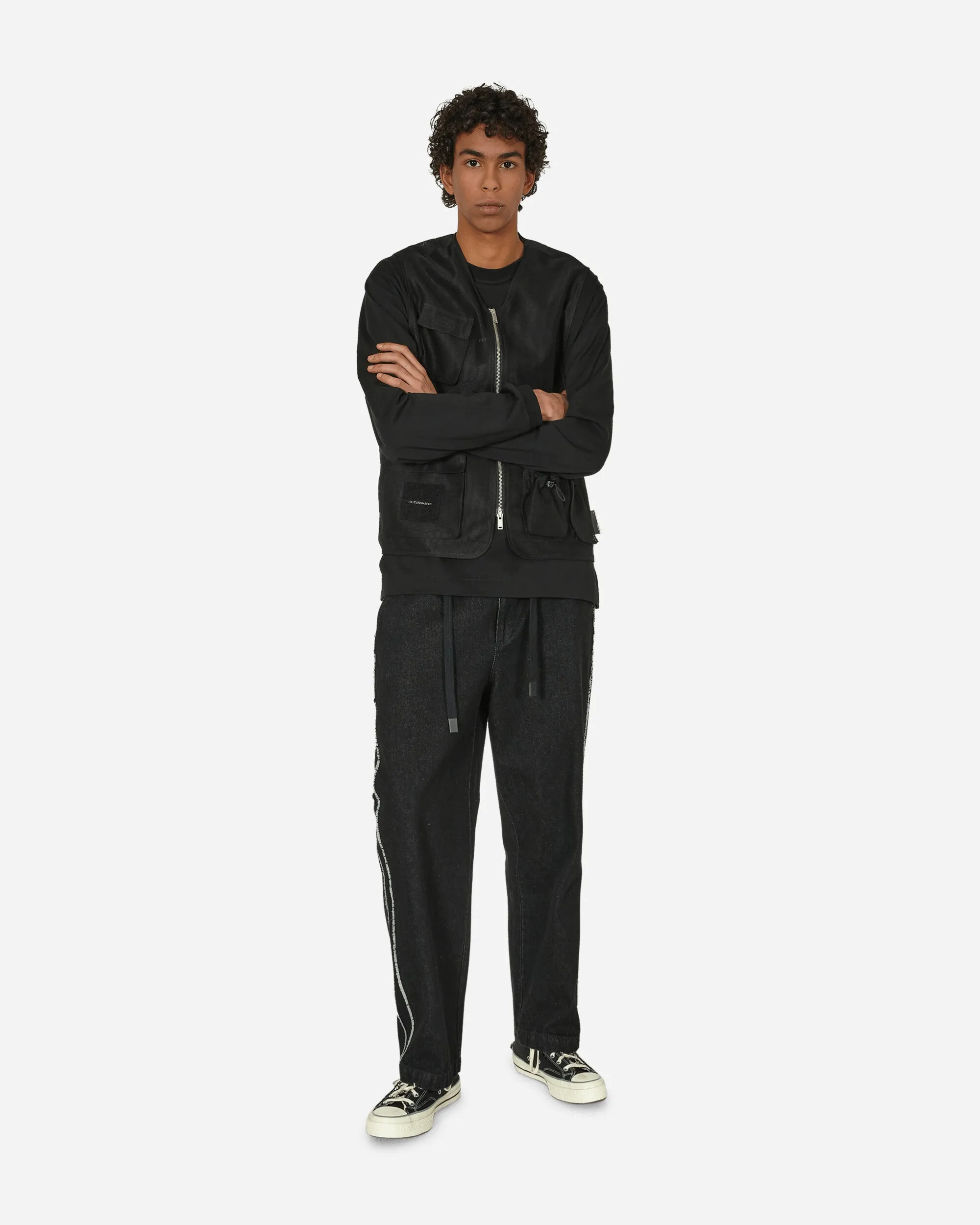 Utility Net Vest Black