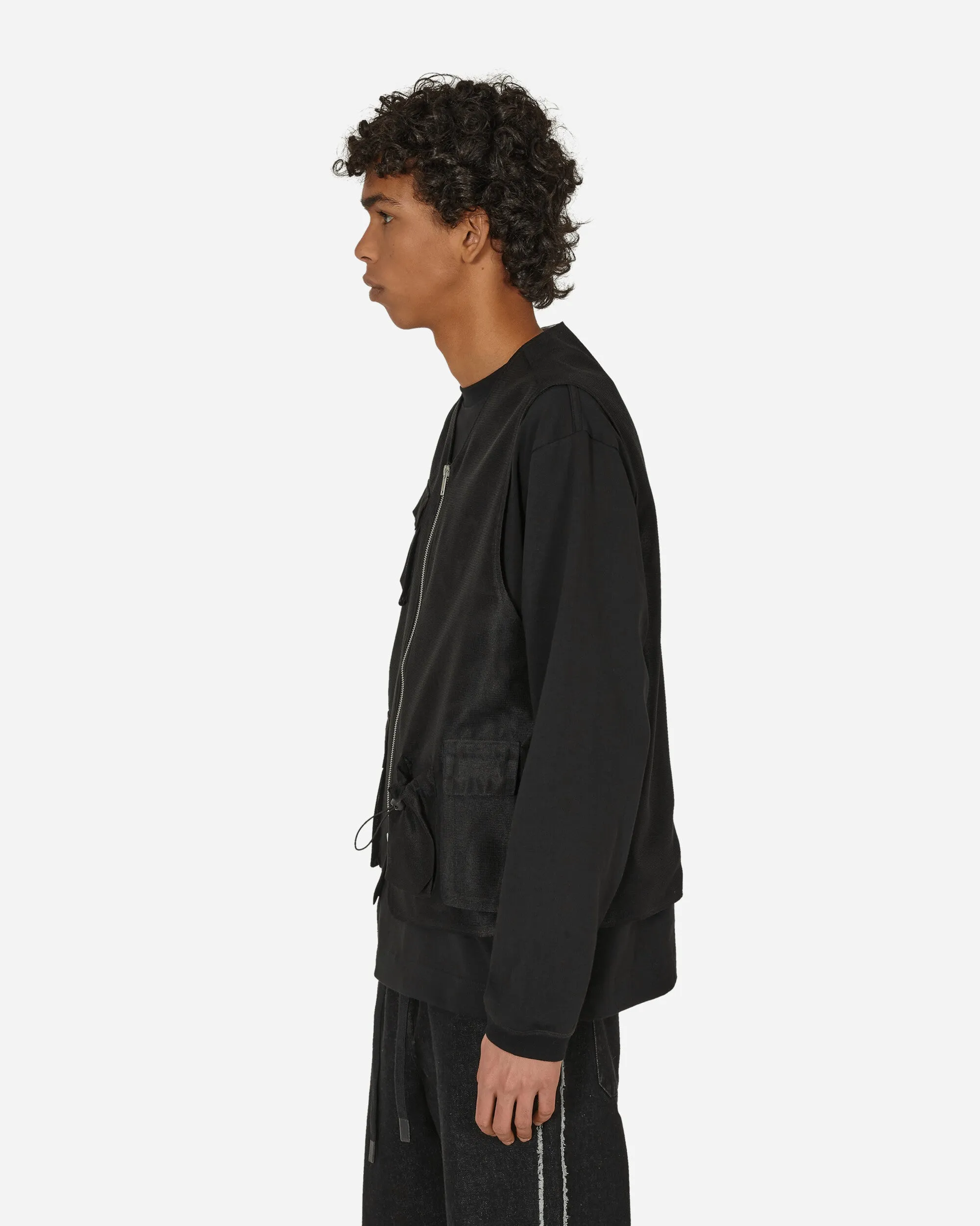 Utility Net Vest Black