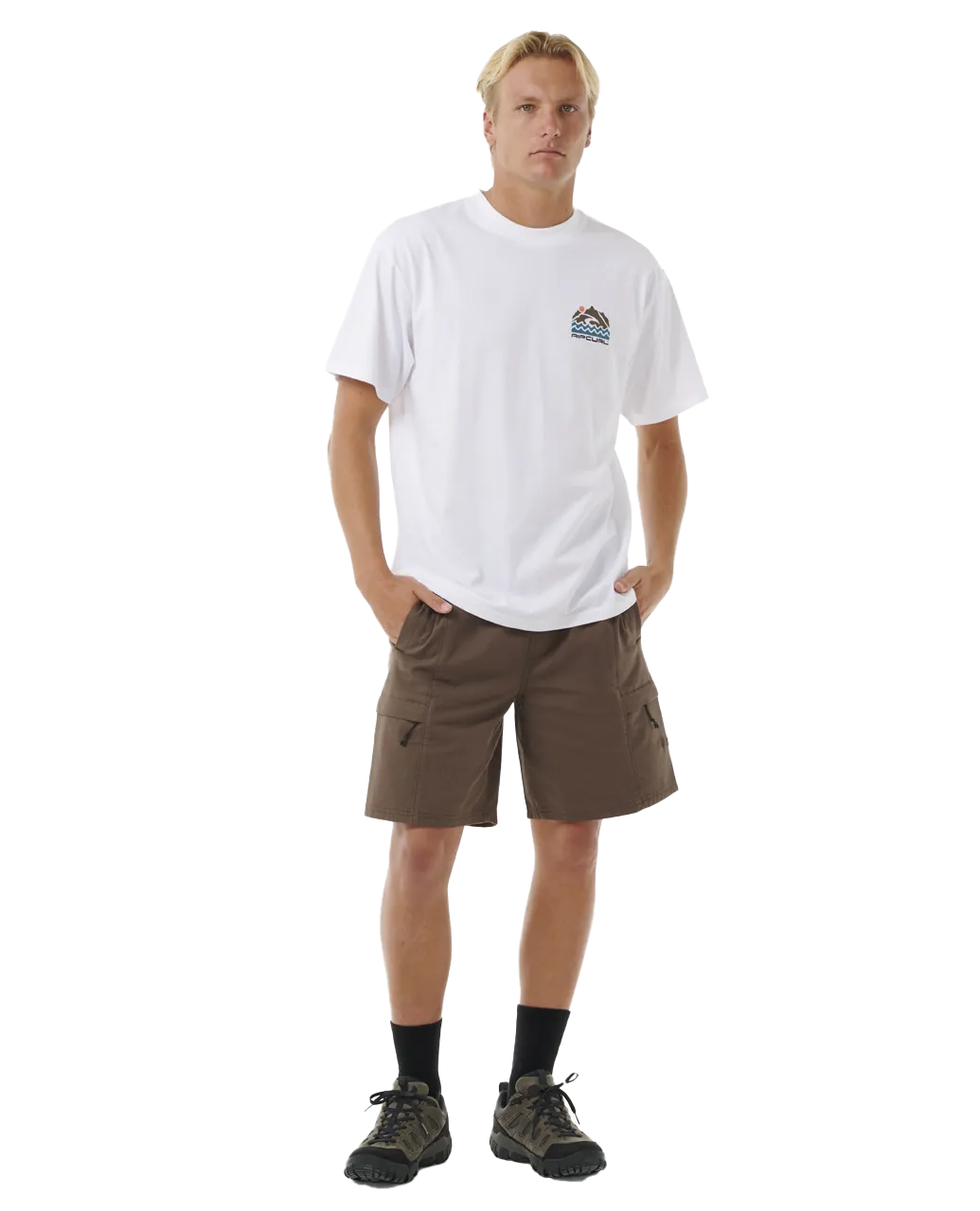 VaporCool Search Trek T-Shirt in White
