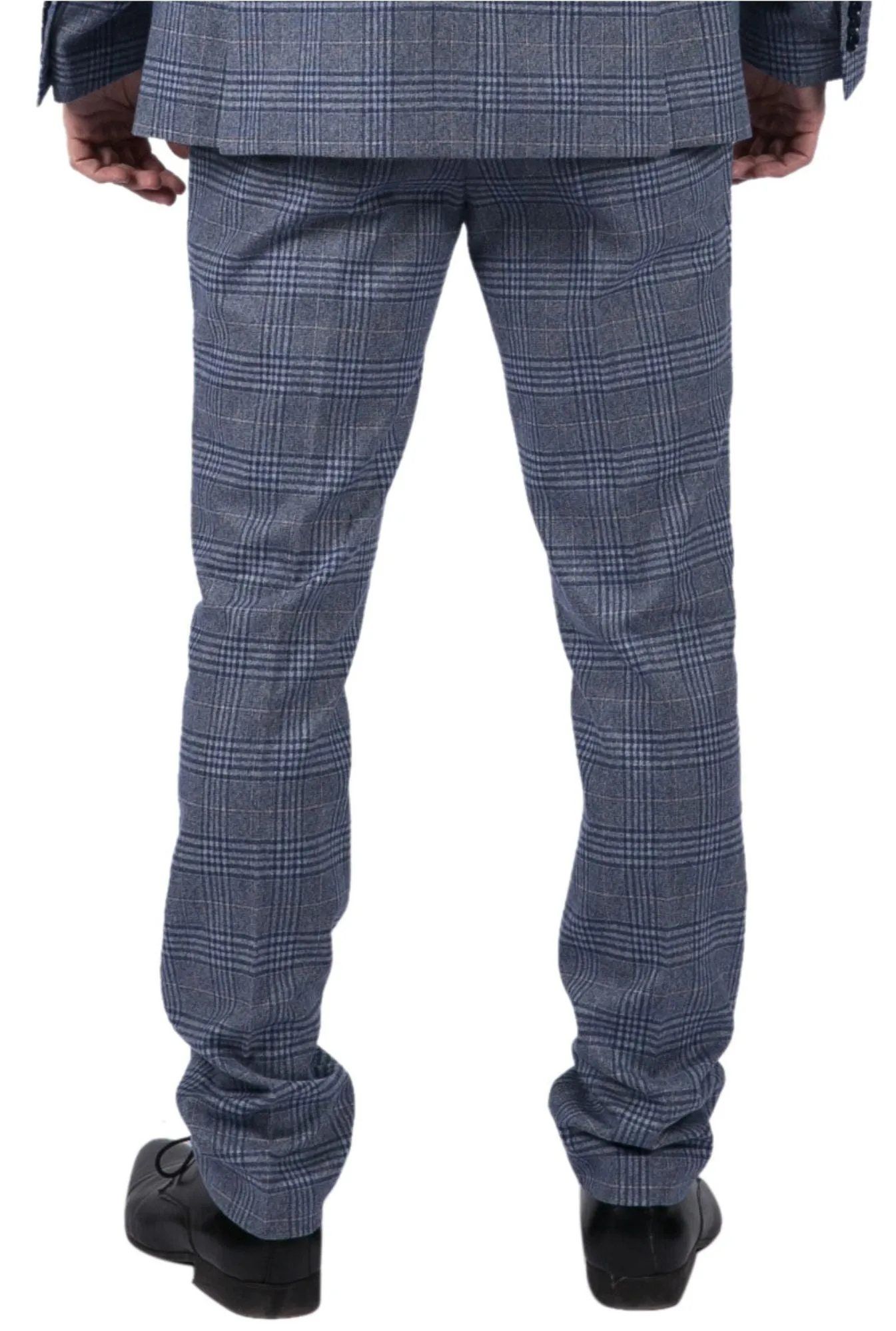Victor Tweed Check Gatsby Trousers Pants