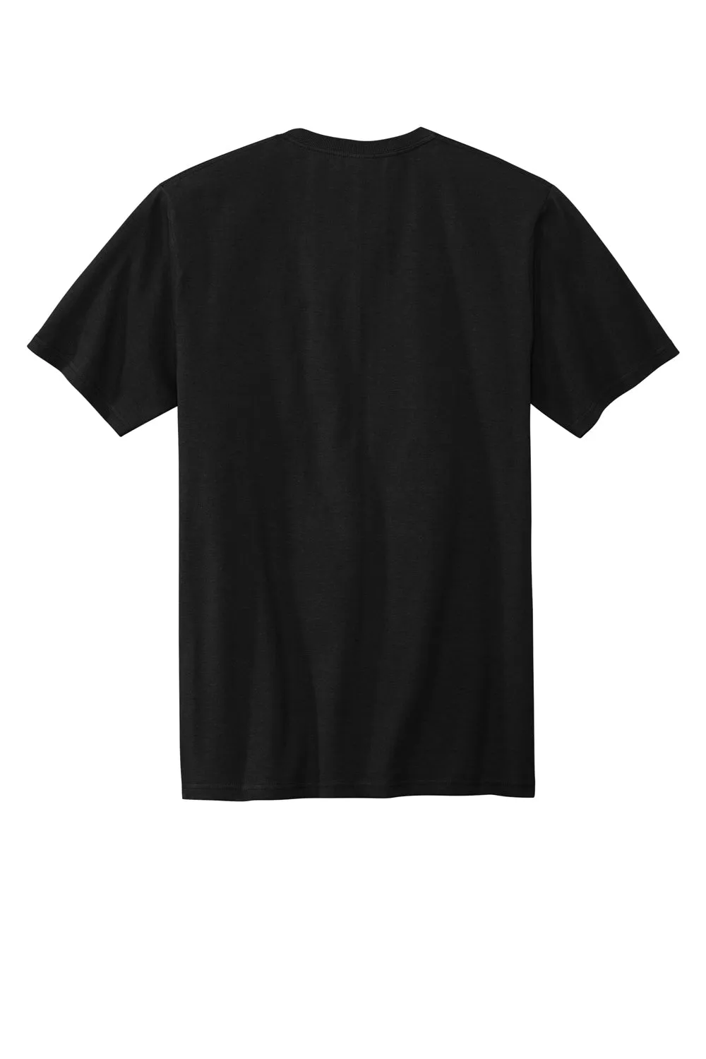 Volunteer Knitwear Mens USA Made All American Short Sleeve Crewneck T-Shirt - Deep Black Clothing Volunteer-Knitwear