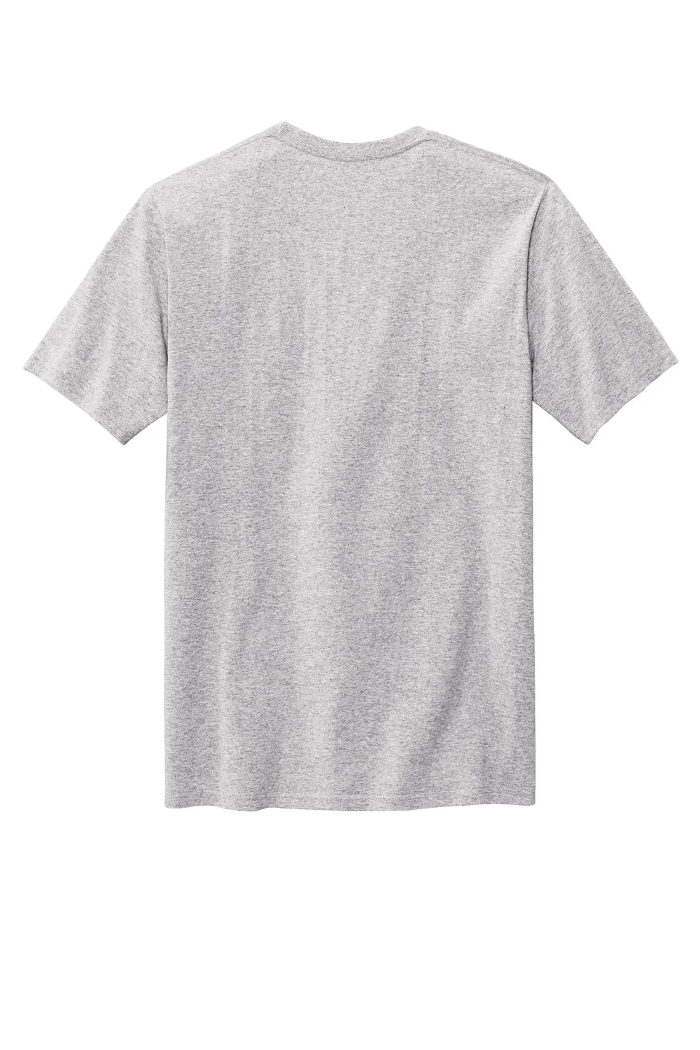 Volunteer Knitwear Mens USA Made All American Short Sleeve Crewneck T-Shirt - Heather Grey Clothing Volunteer-Knitwear