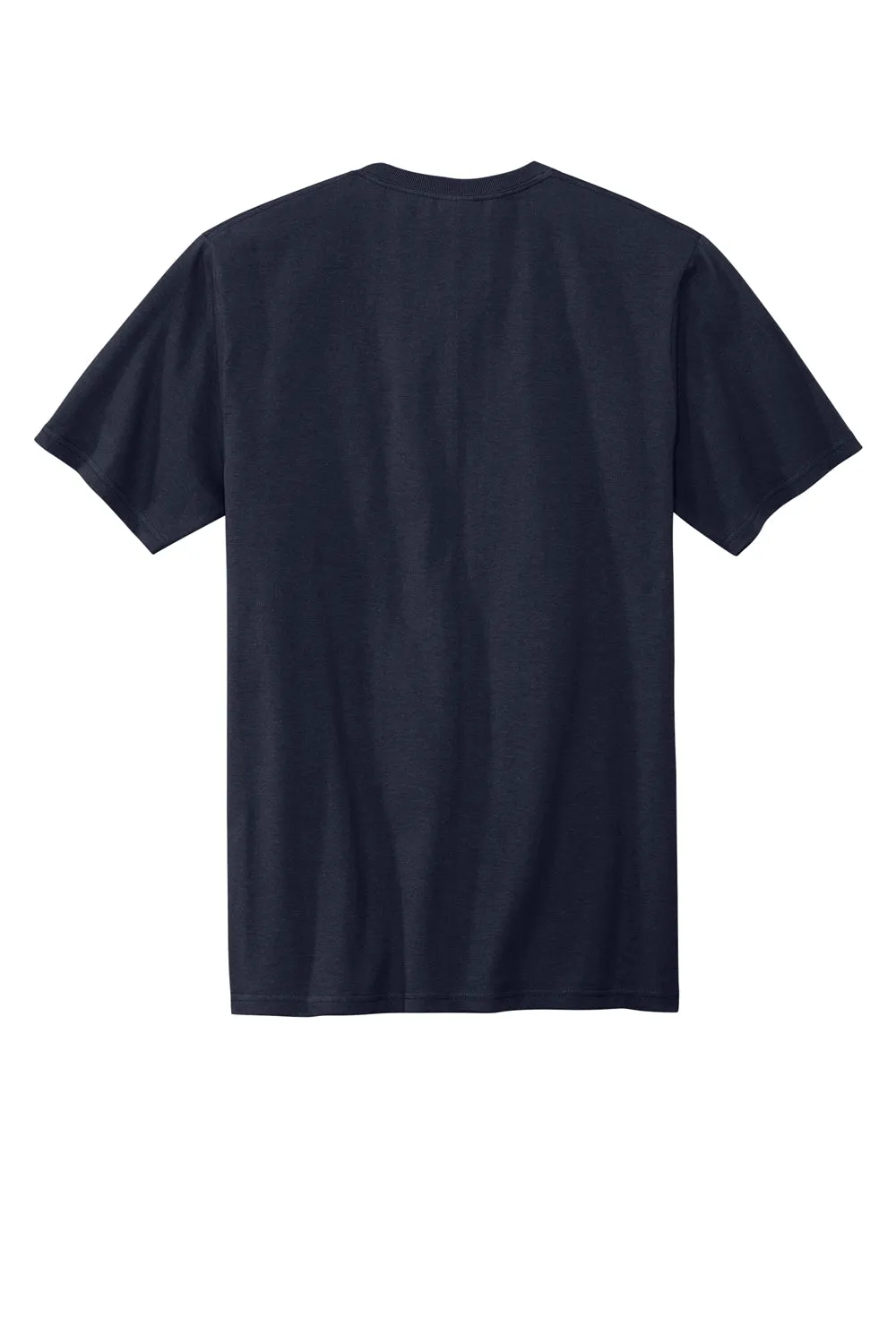 Volunteer Knitwear Mens USA Made All American Short Sleeve Crewneck T-Shirt - Strong Navy Blue Clothing Volunteer-Knitwear