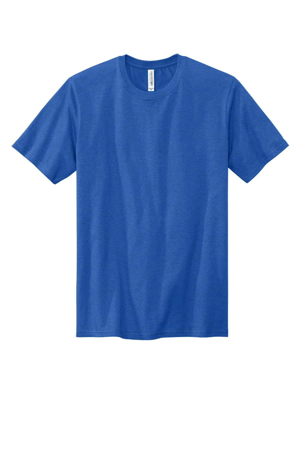 Volunteer Knitwear Mens USA Made All American Short Sleeve Crewneck T-Shirt - True Royal Blue Clothing Volunteer-Knitwear