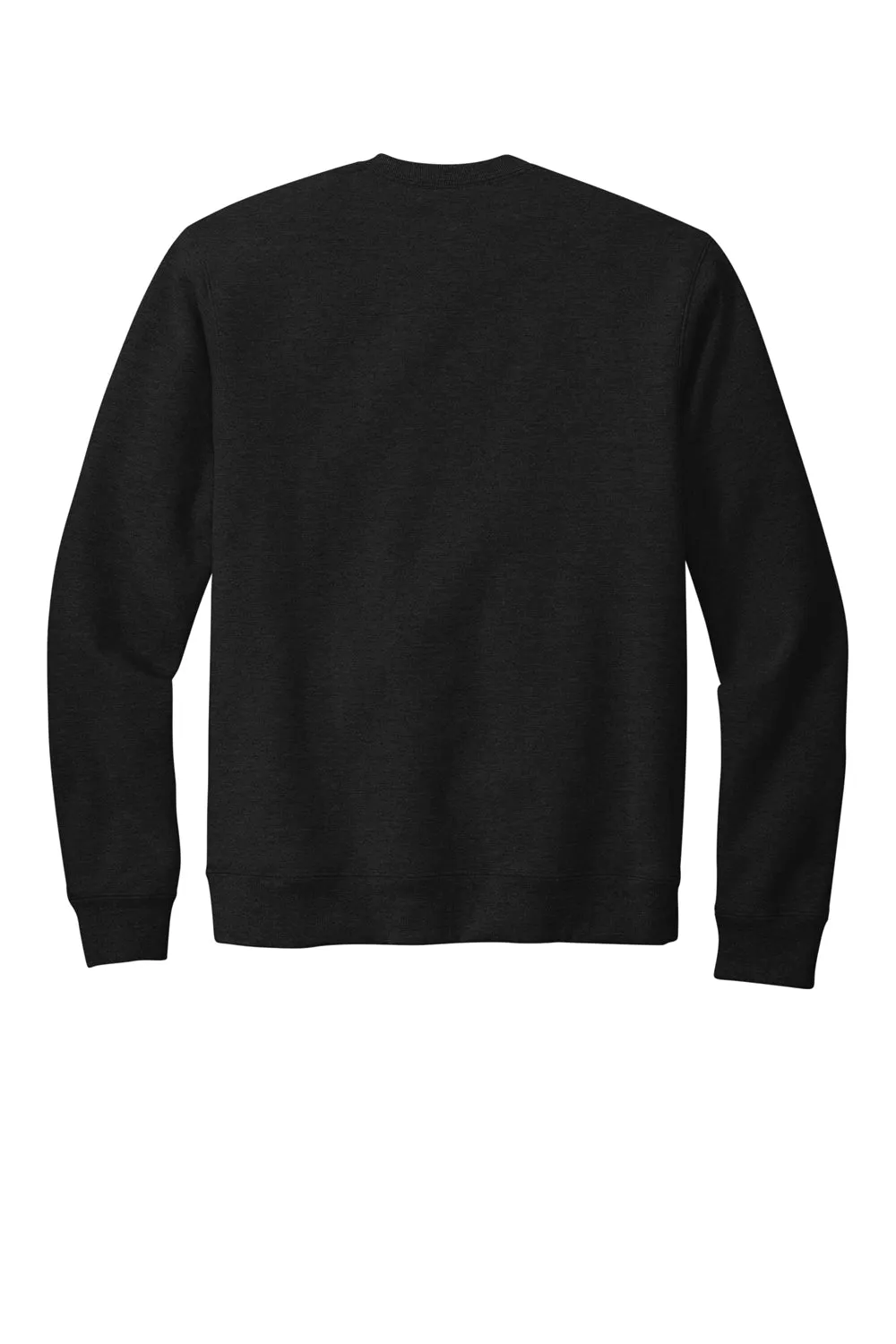 Volunteer Knitwear Mens USA Made Chore Fleece Crewneck Sweatshirt - Deep Black