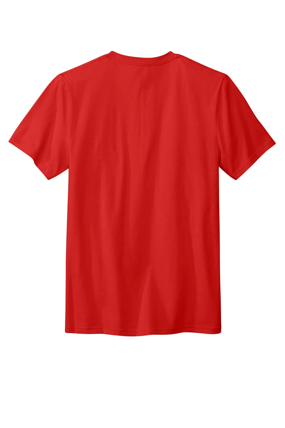 Volunteer Knitwear Mens USA Made Daily Short Sleeve Crewneck T-Shirt - Flag Red Clothing Volunteer-Knitwear