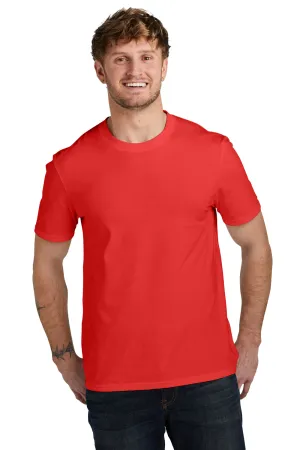 Volunteer Knitwear Mens USA Made Daily Short Sleeve Crewneck T-Shirt - Flag Red Clothing Volunteer-Knitwear