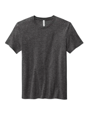 Volunteer Knitwear Mens USA Made Daily Short Sleeve Crewneck T-Shirt - Heather Dark Grey Clothing Volunteer-Knitwear