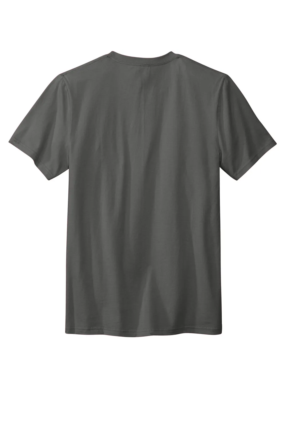 Volunteer Knitwear Mens USA Made Daily Short Sleeve Crewneck T-Shirt - Steel Grey Clothing Volunteer-Knitwear
